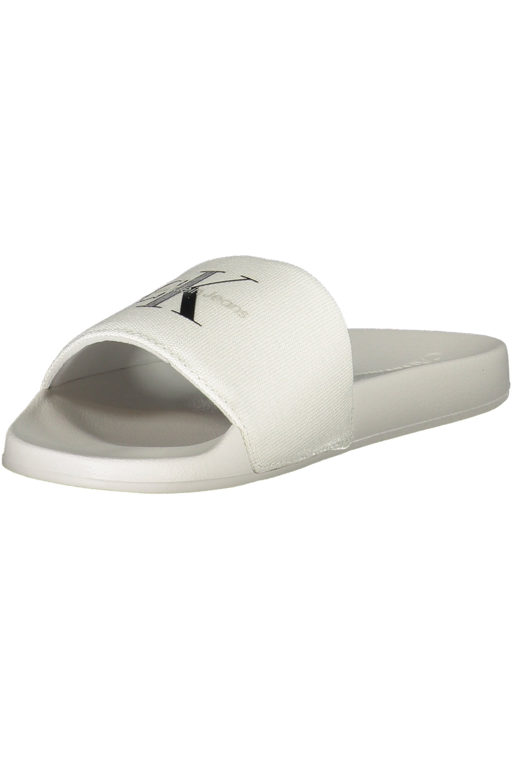 CALVIN KLEIN WOMEN'S WHITE SLIPPER FOOTWEAR 