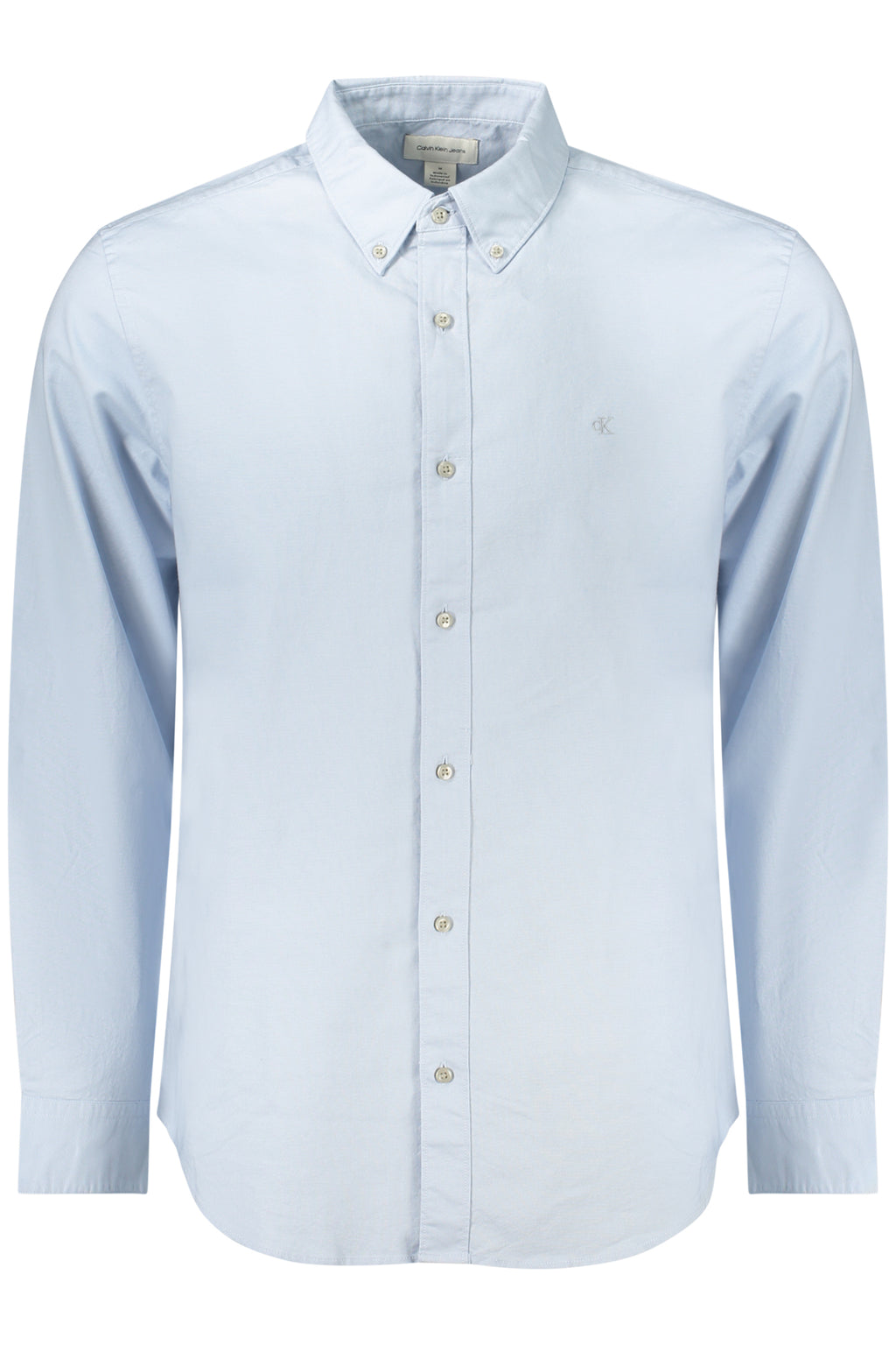 Camisa de manga larga para hombre Calvin Klein, color azul 