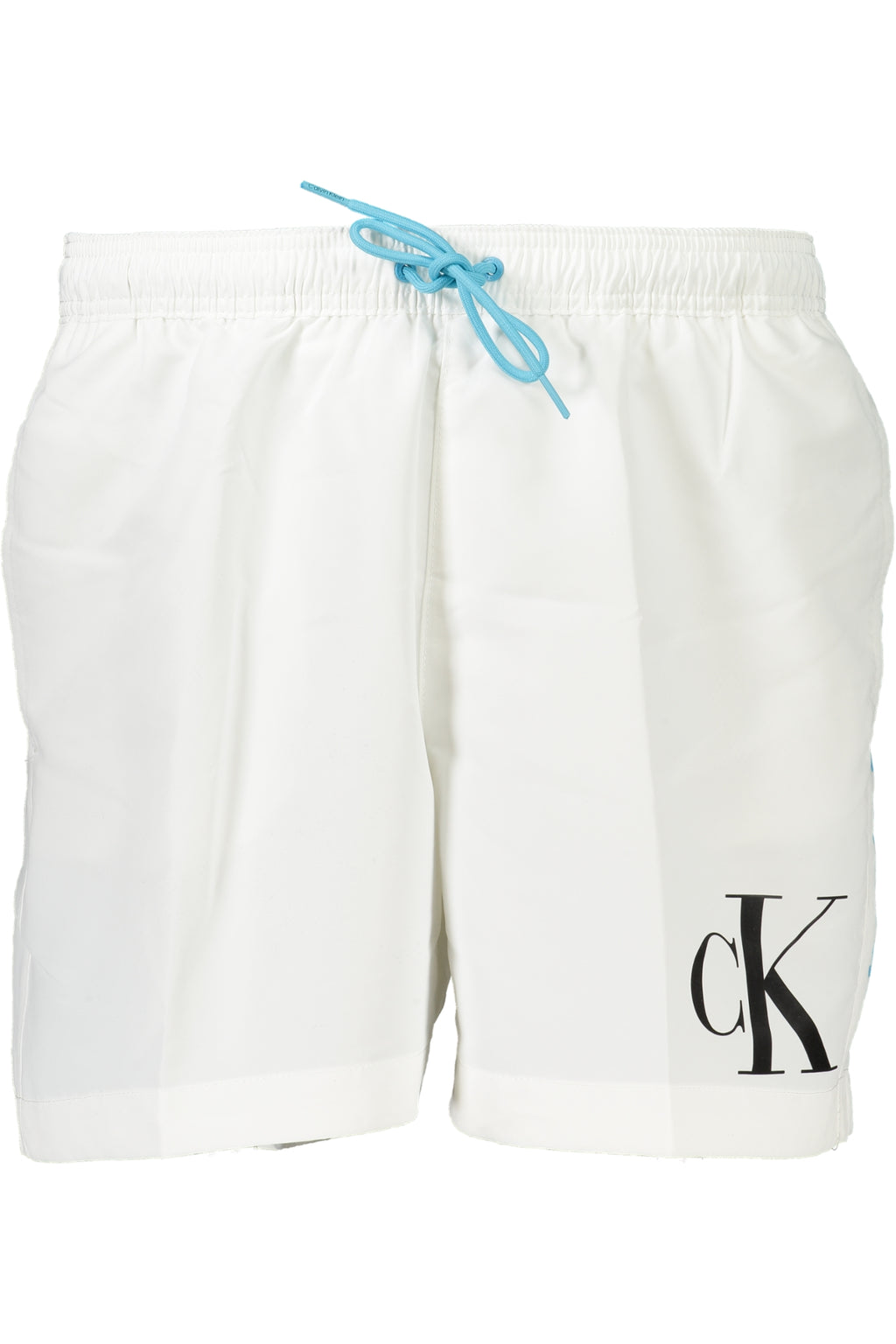CALVIN KLEIN MEN'S WHITE BOTTOM SWIMSUIT 