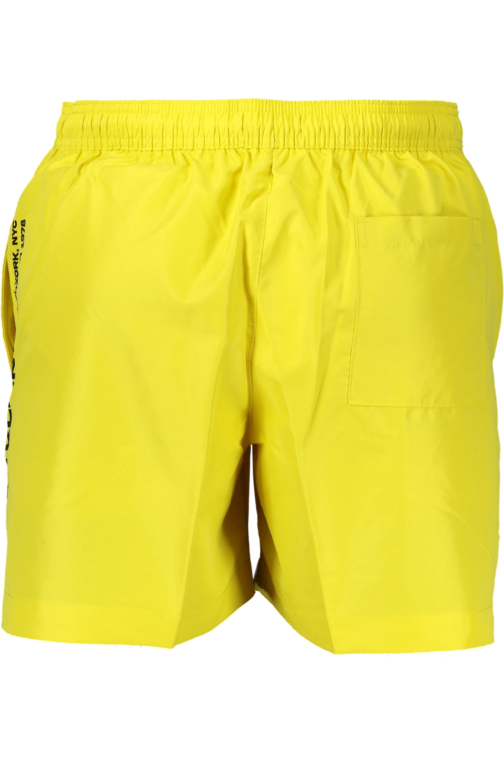 CALVIN KLEIN MEN'S YELLOW BOTTOM SWIMSUIT 