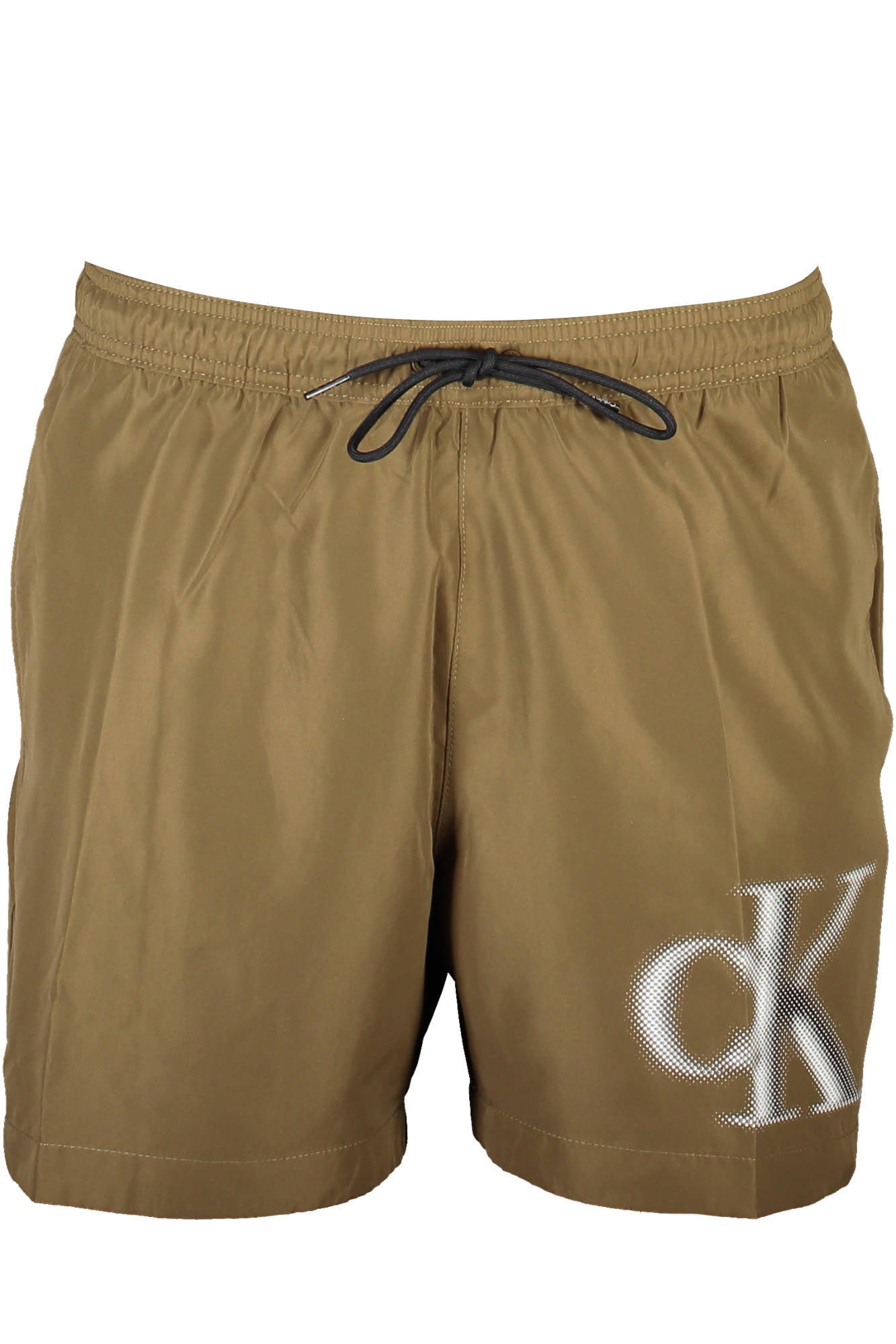 CALVIN KLEIN MEN'S BROWN BOTTOM SWIMSUIT 