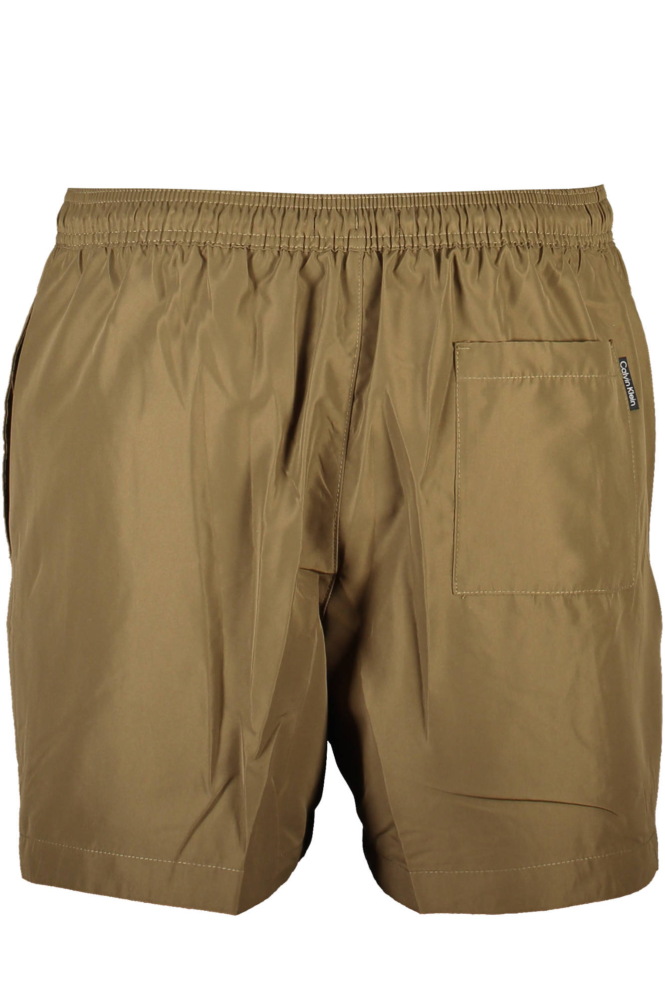 CALVIN KLEIN MEN'S BROWN BOTTOM SWIMSUIT 