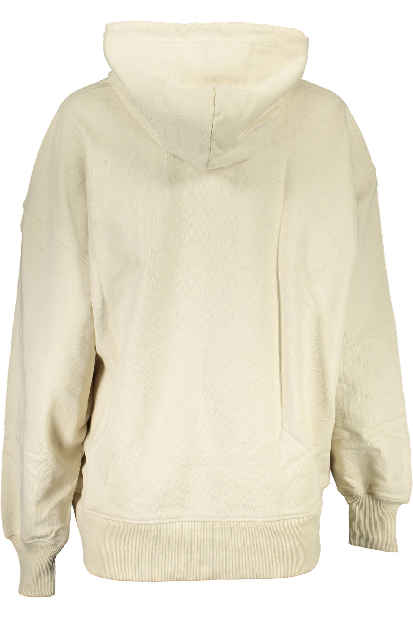 SUDADERA BEIGE CON CREMALLERA DE MUJER DE CALVIN KLEIN 