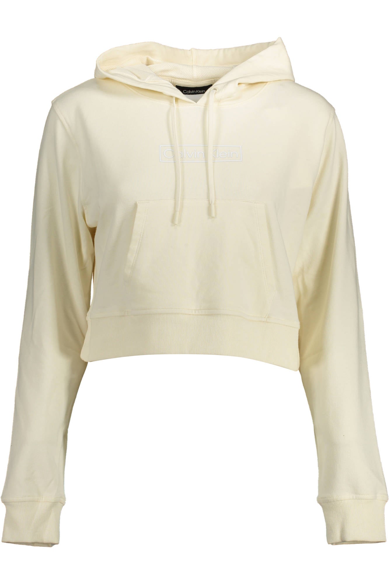 CALVIN KLEIN WOMEN'S ZIP-UP SWEATSHIRT WHITE 