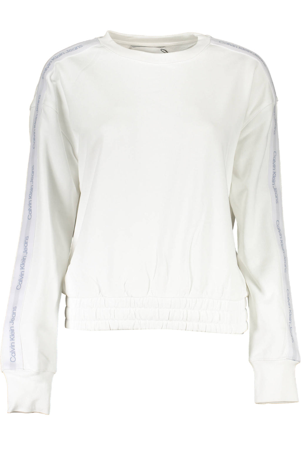 CALVIN KLEIN WOMEN'S ZIP-UP SWEATSHIRT WHITE 