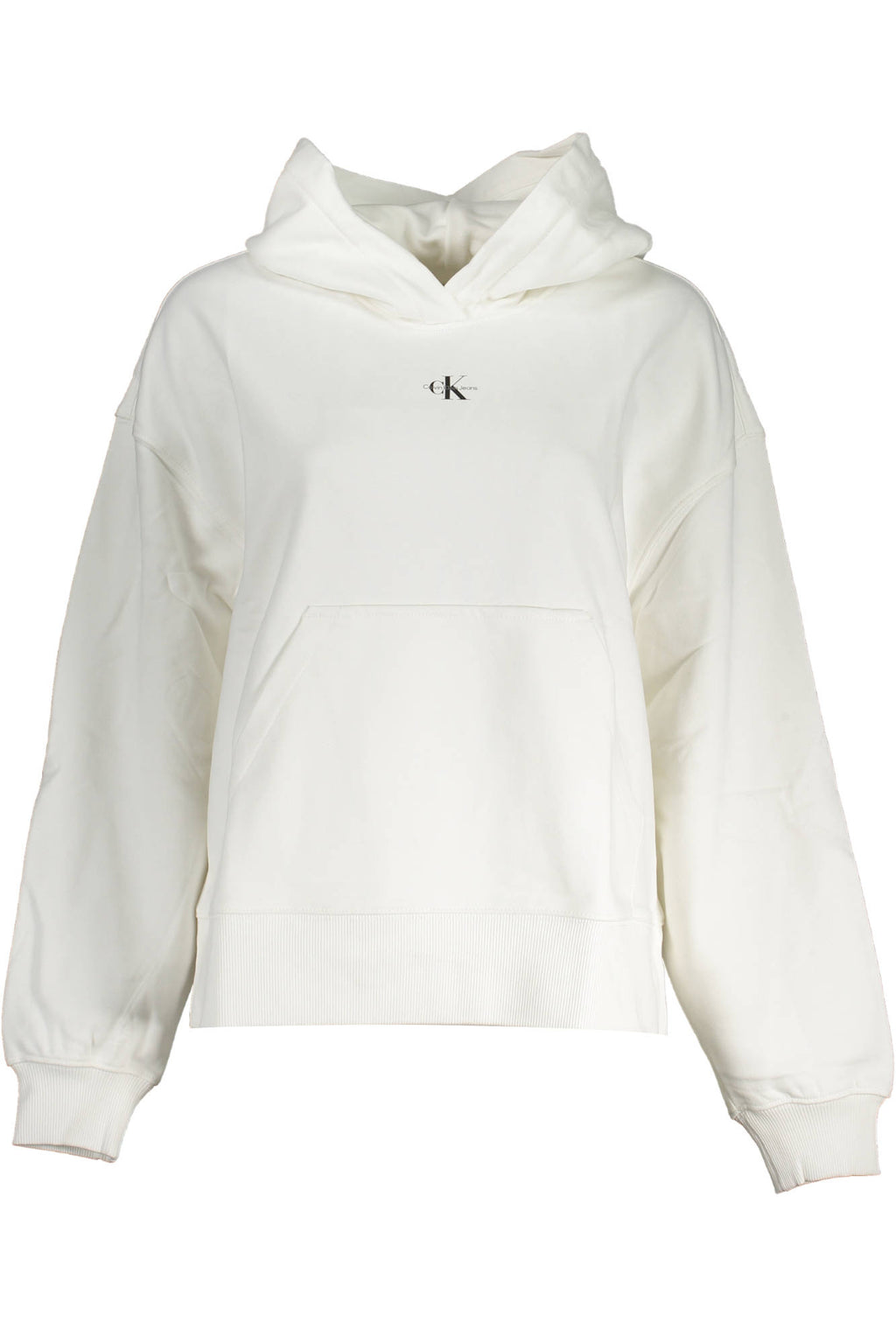 CALVIN KLEIN SUDADERA CON CREMALLERA PARA MUJER BLANCA 