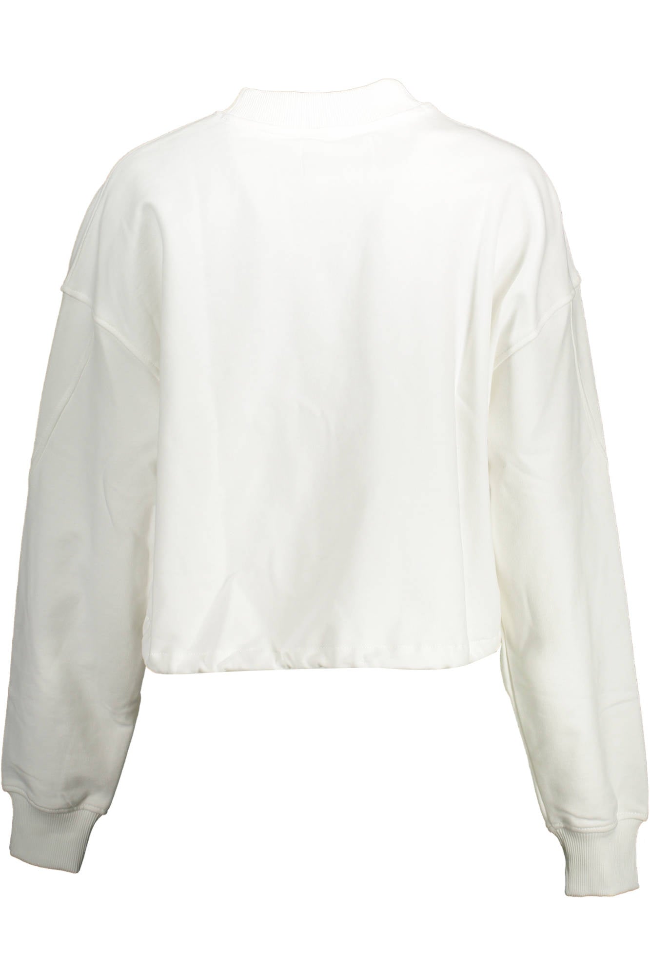 CALVIN KLEIN WOMEN'S ZIP-UP SWEATSHIRT WHITE 