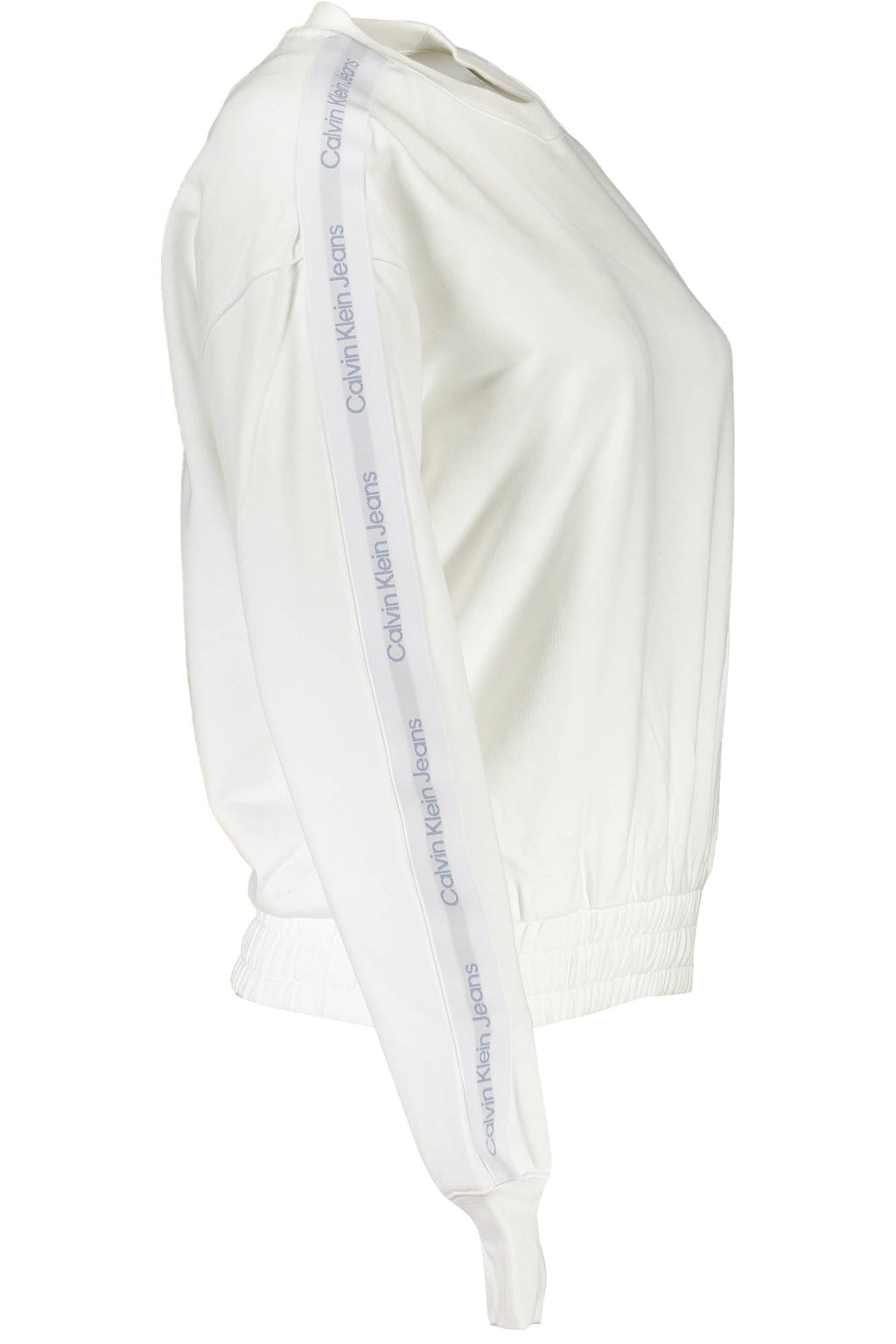 CALVIN KLEIN WOMEN'S ZIP-UP SWEATSHIRT WHITE 