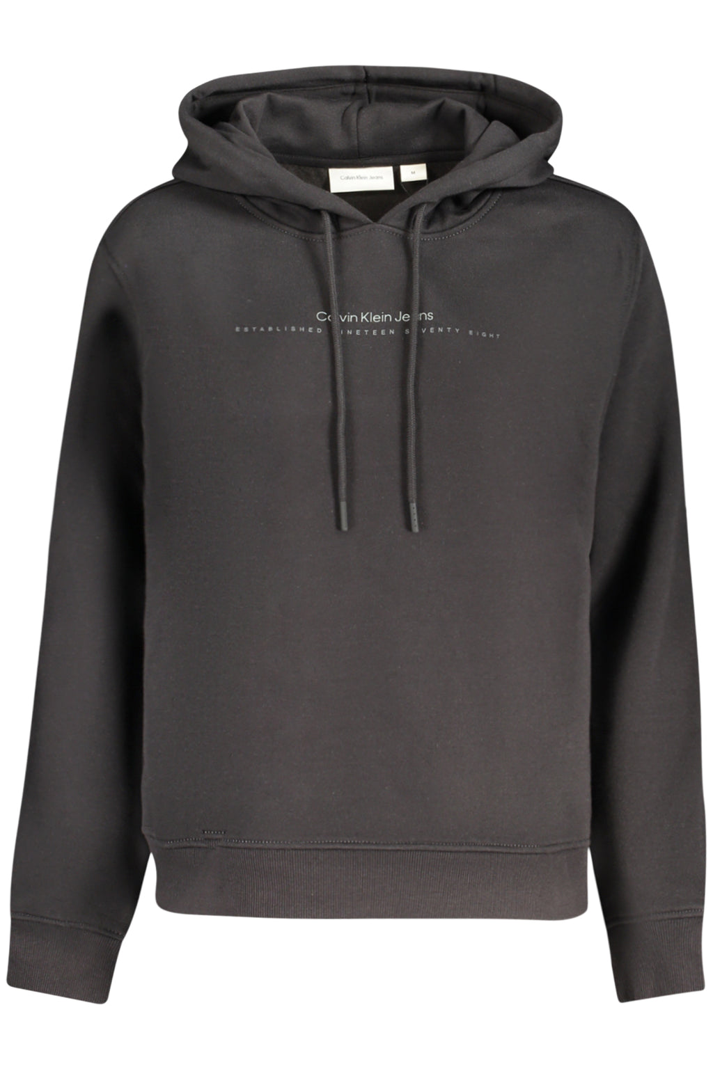 CALVIN KLEIN WOMEN'S BLACK ZIP-UP SWEATSHIRT 