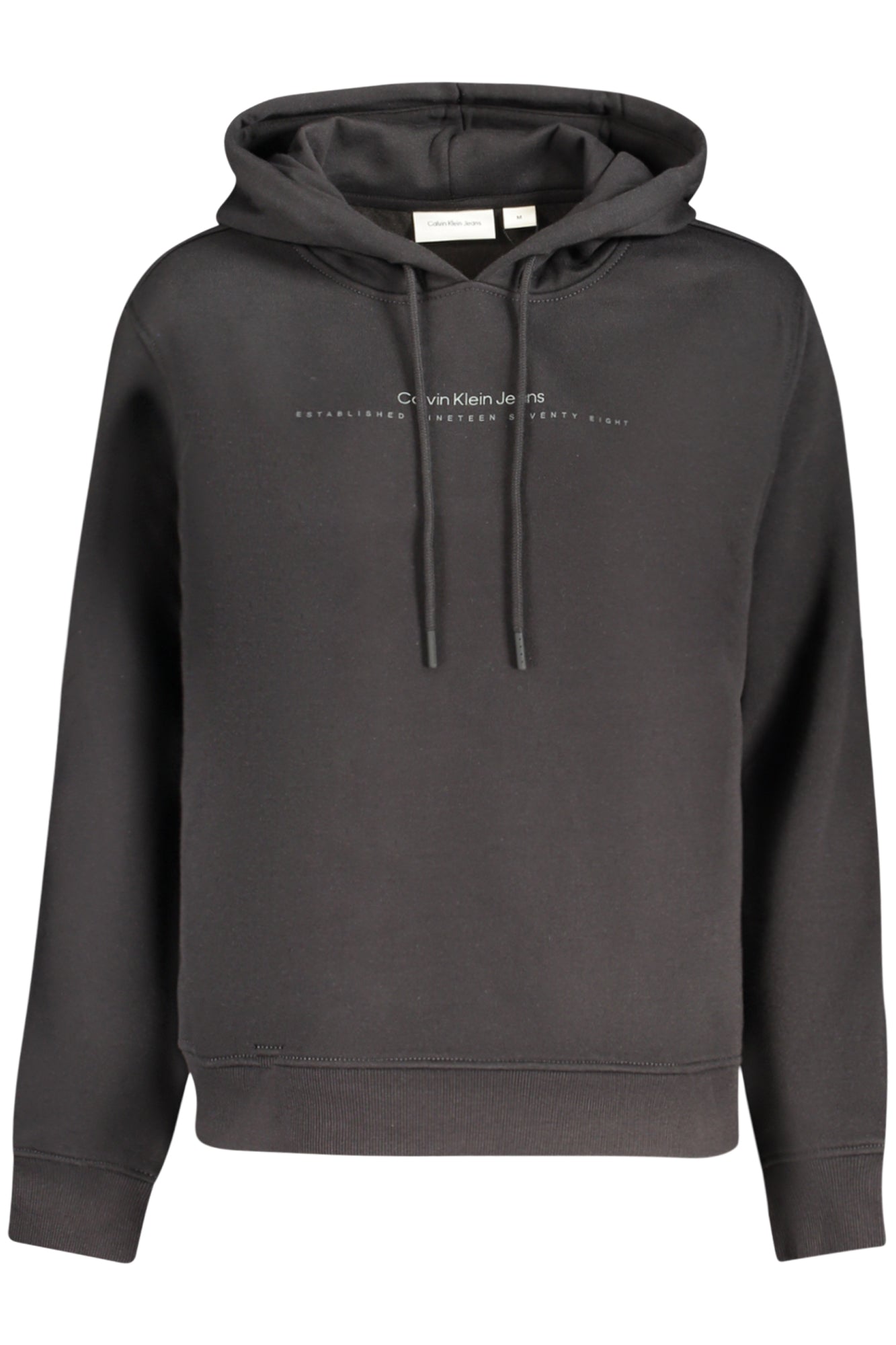 SUDADERA NEGRA CON CREMALLERA DE MUJER DE CALVIN KLEIN 