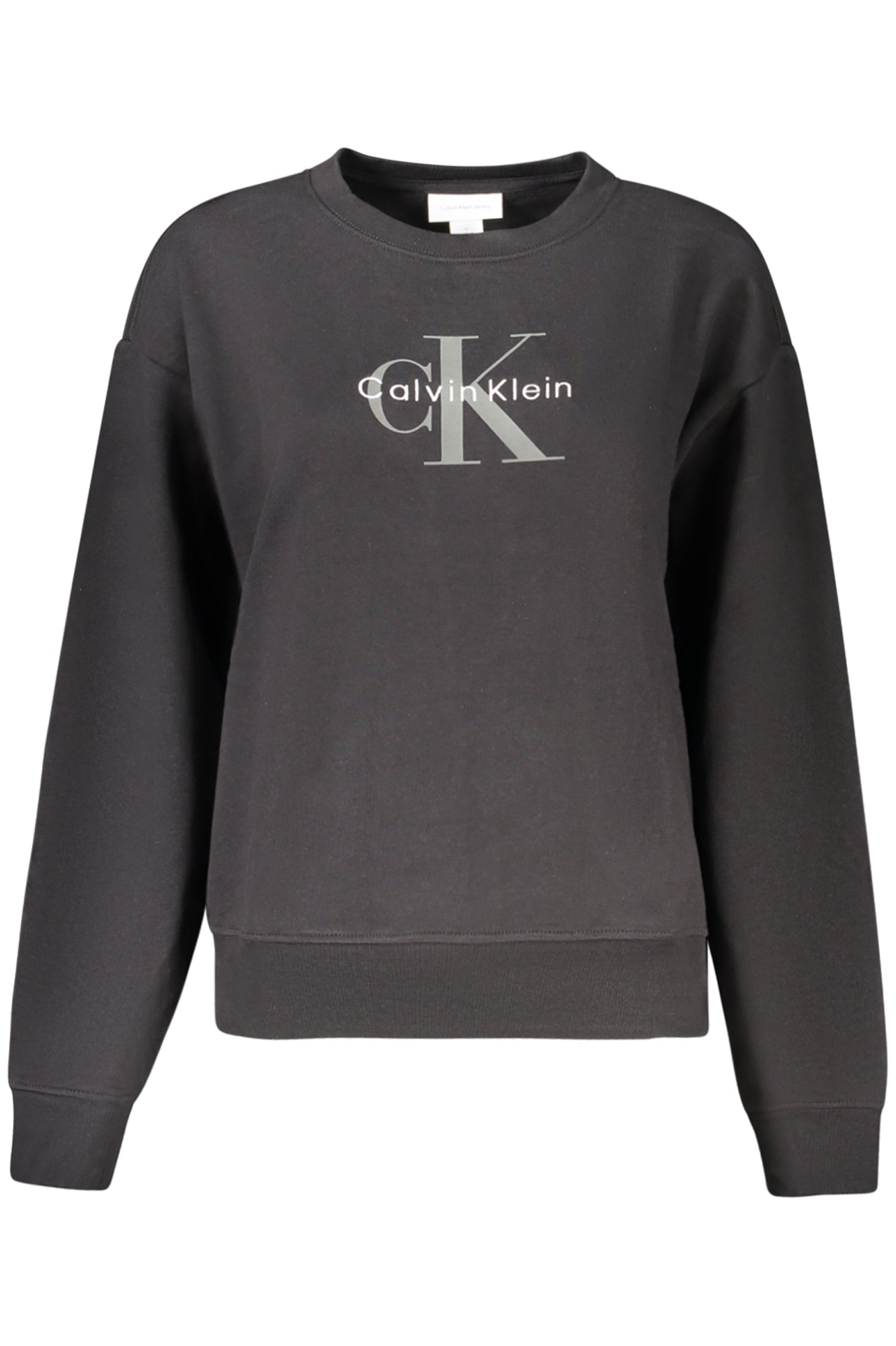 SUDADERA NEGRA CON CREMALLERA DE MUJER DE CALVIN KLEIN 