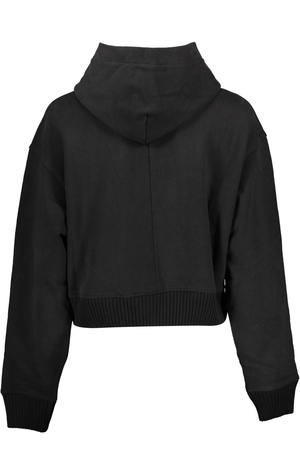 CALVIN KLEIN WOMEN'S BLACK ZIP-UP SWEATSHIRT 