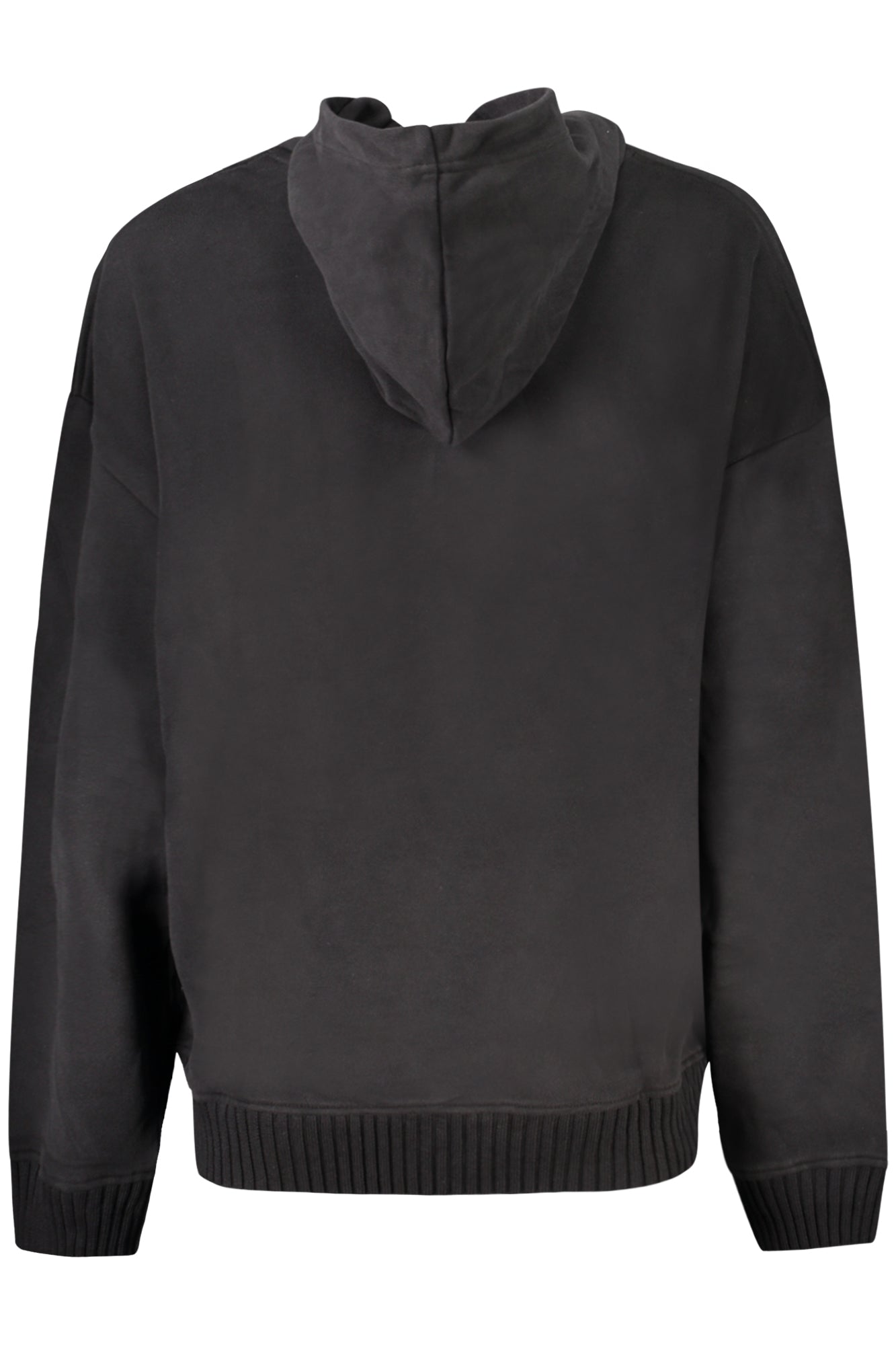 CALVIN KLEIN WOMEN'S BLACK ZIP-UP SWEATSHIRT 