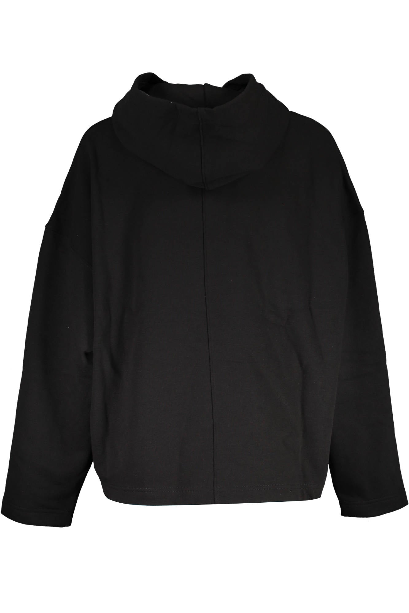 CALVIN KLEIN WOMEN'S BLACK ZIP-UP SWEATSHIRT 