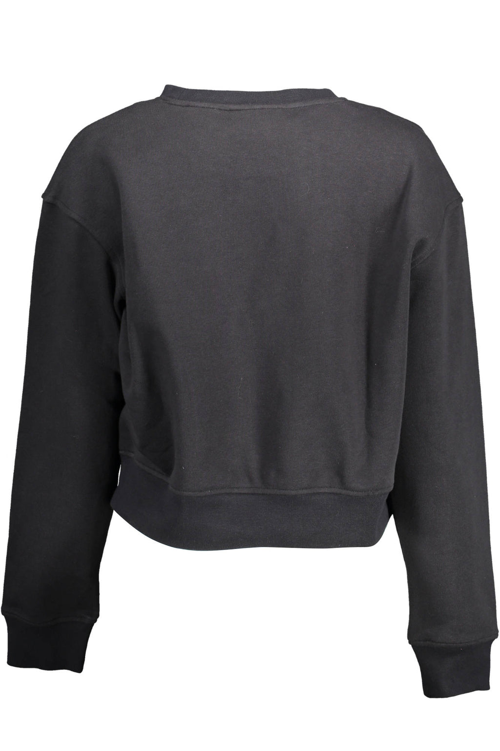 CALVIN KLEIN WOMEN'S BLACK ZIP-UP SWEATSHIRT 