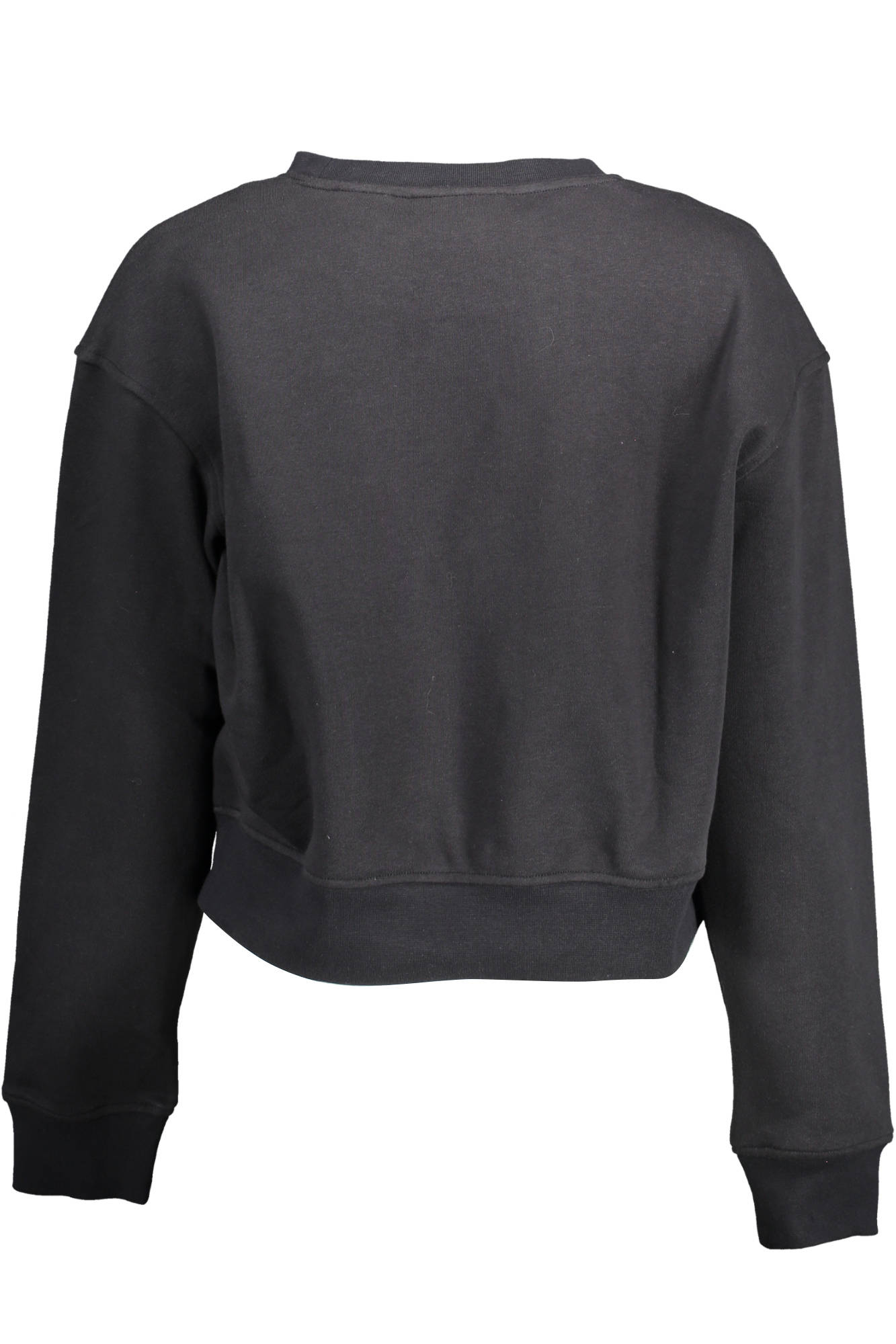 CALVIN KLEIN WOMEN'S BLACK ZIP-UP SWEATSHIRT 