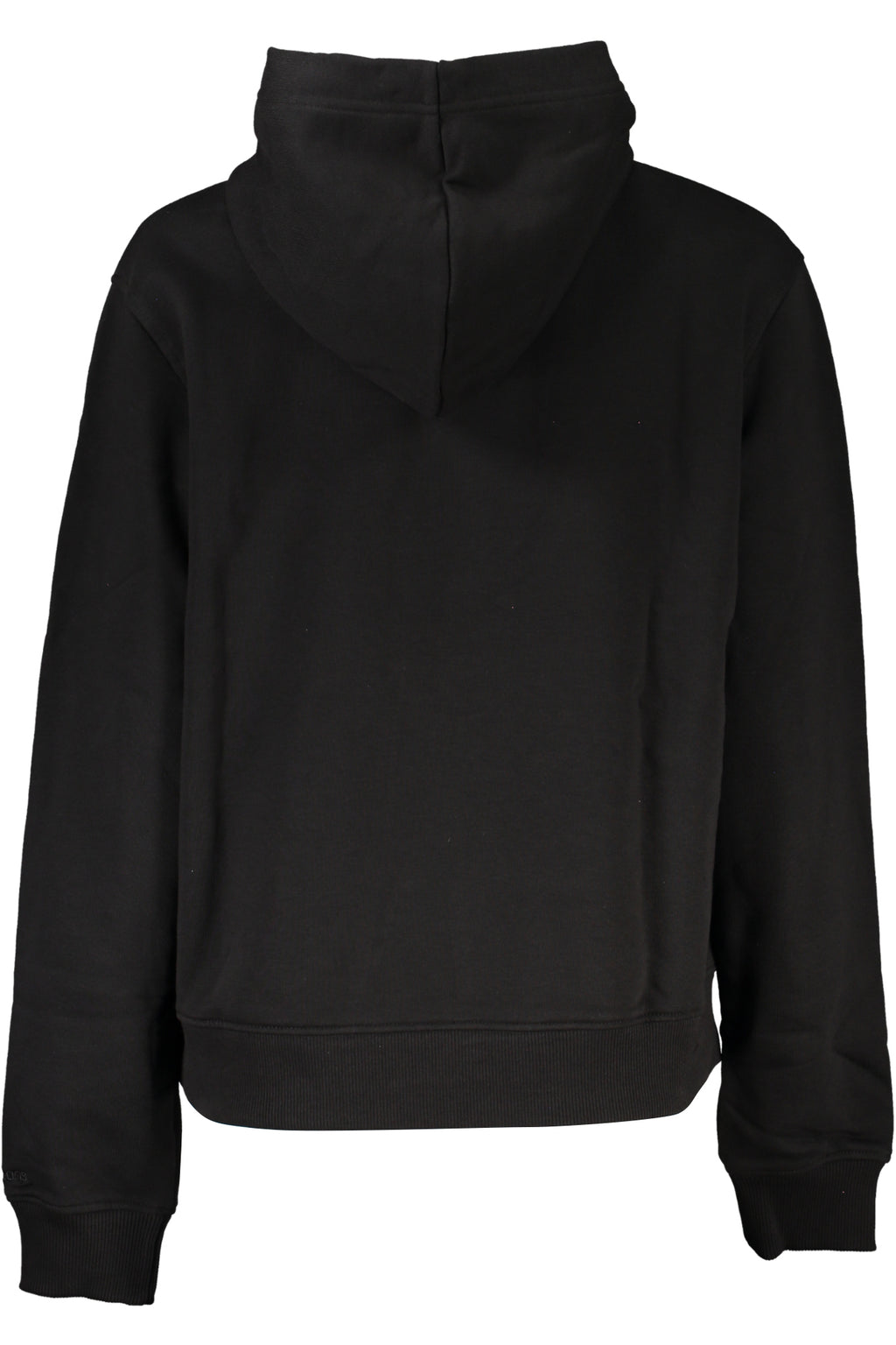 CALVIN KLEIN WOMEN'S BLACK ZIP-UP SWEATSHIRT 