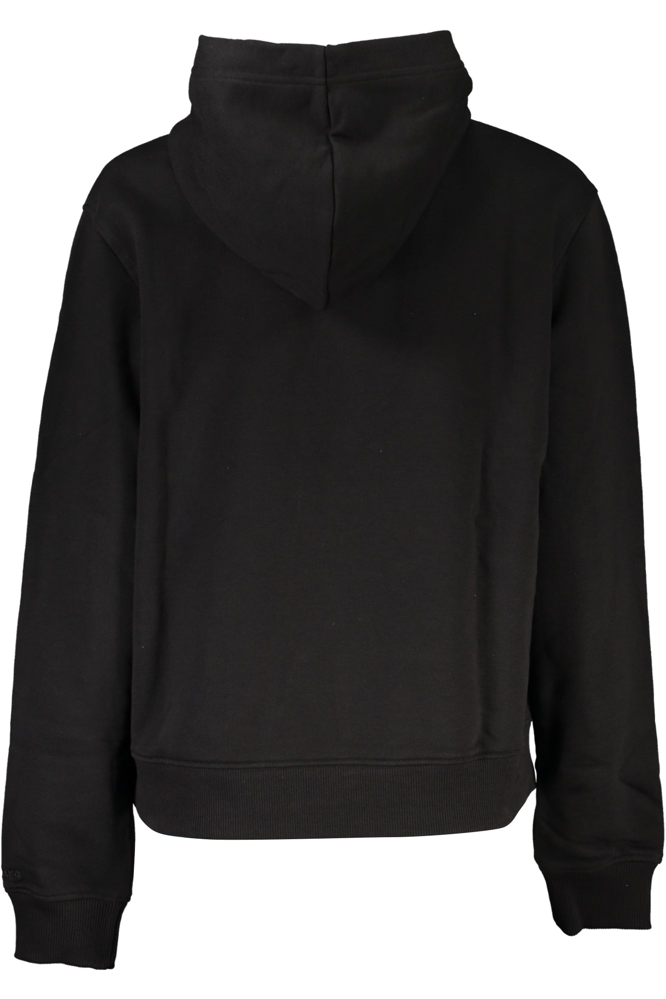 CALVIN KLEIN WOMEN'S BLACK ZIP-UP SWEATSHIRT 