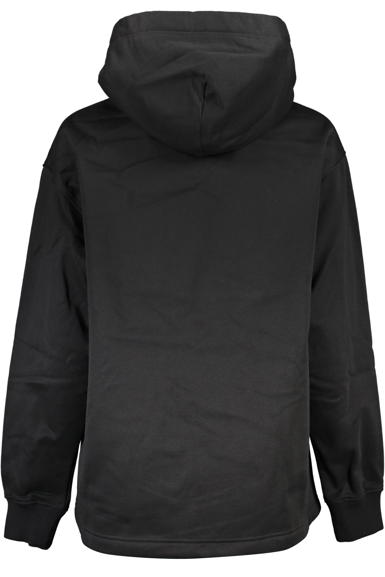 CALVIN KLEIN WOMEN'S BLACK ZIP-UP SWEATSHIRT 