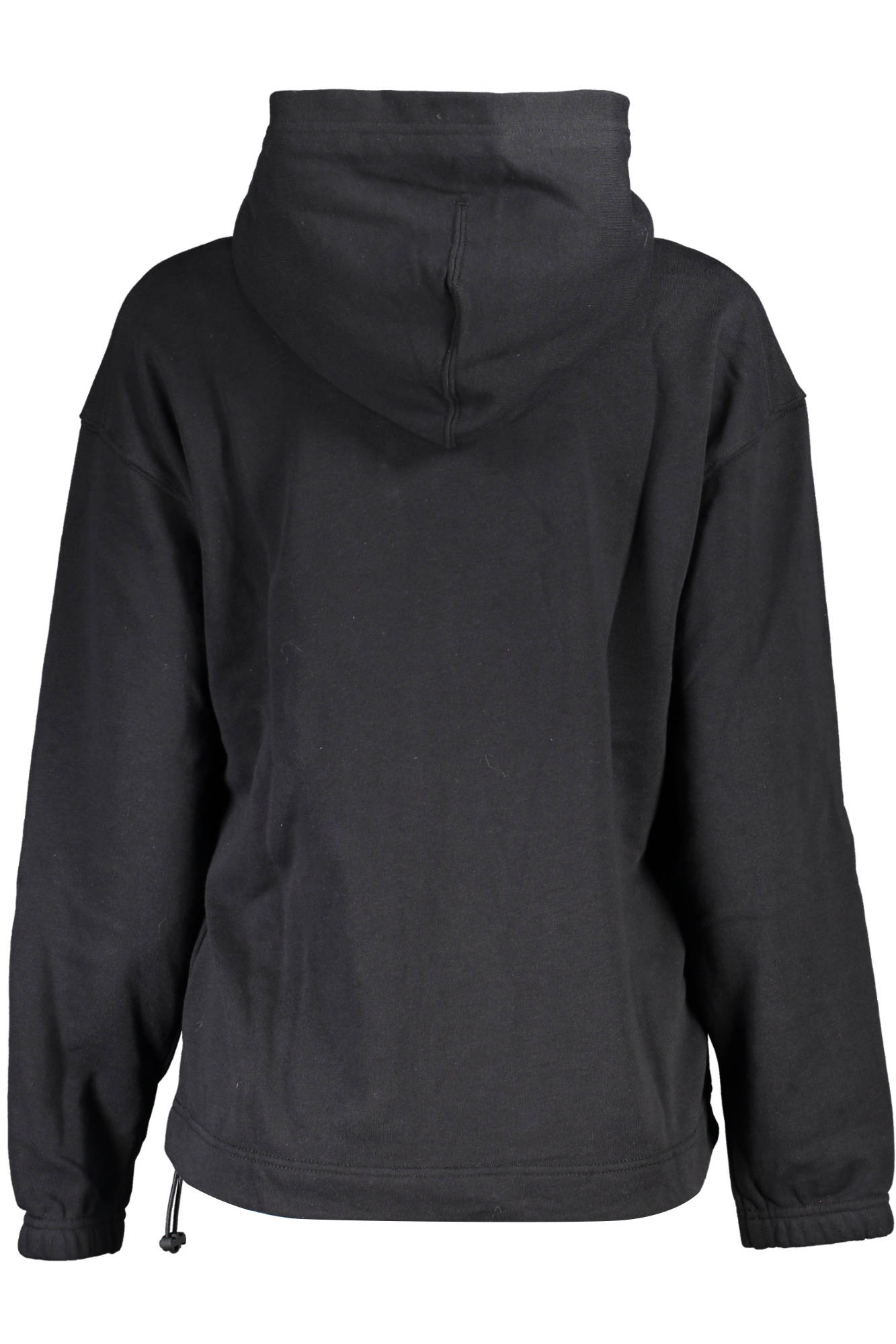 CALVIN KLEIN WOMEN'S BLACK ZIP-UP SWEATSHIRT 