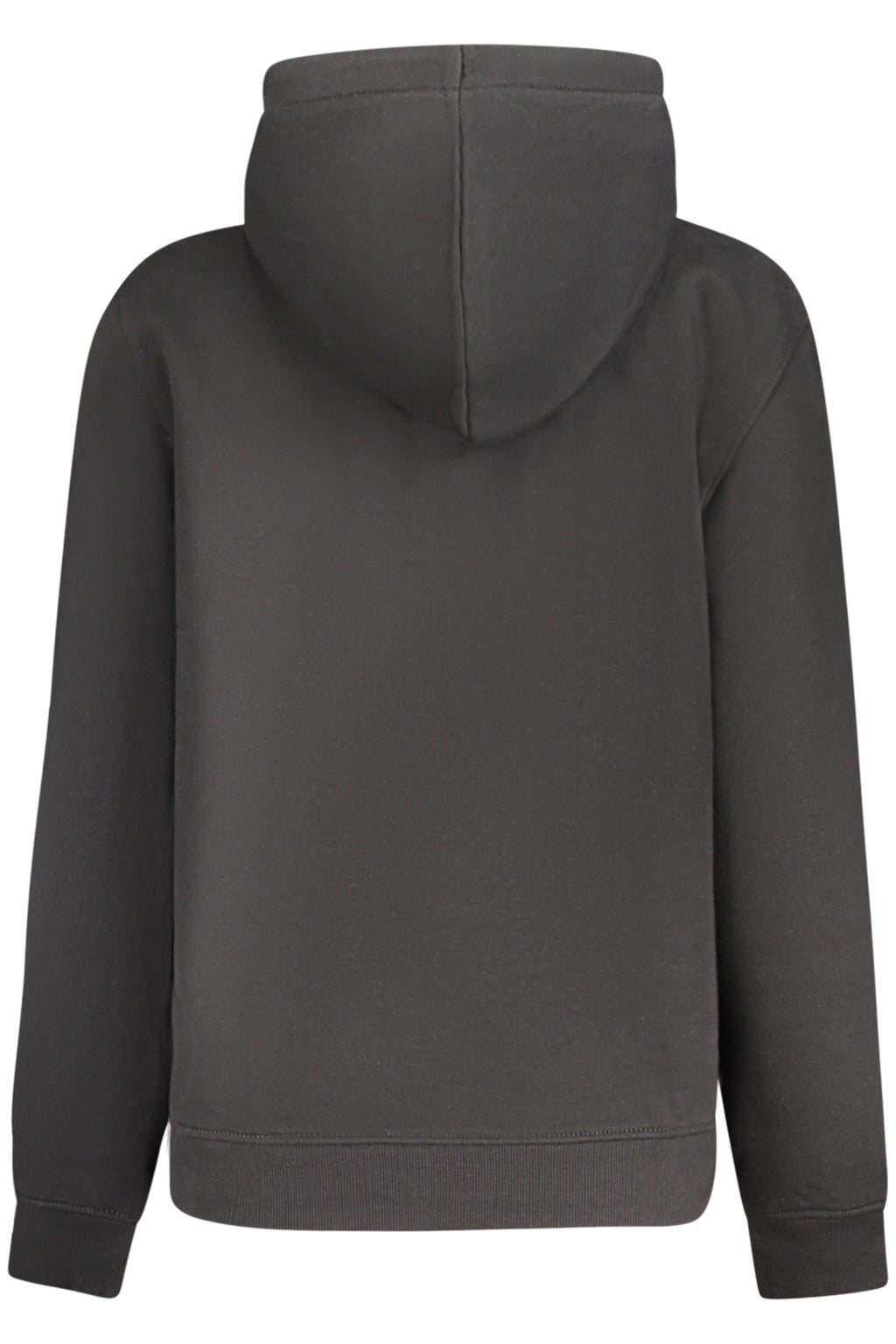 CALVIN KLEIN WOMEN'S BLACK ZIP-UP SWEATSHIRT 