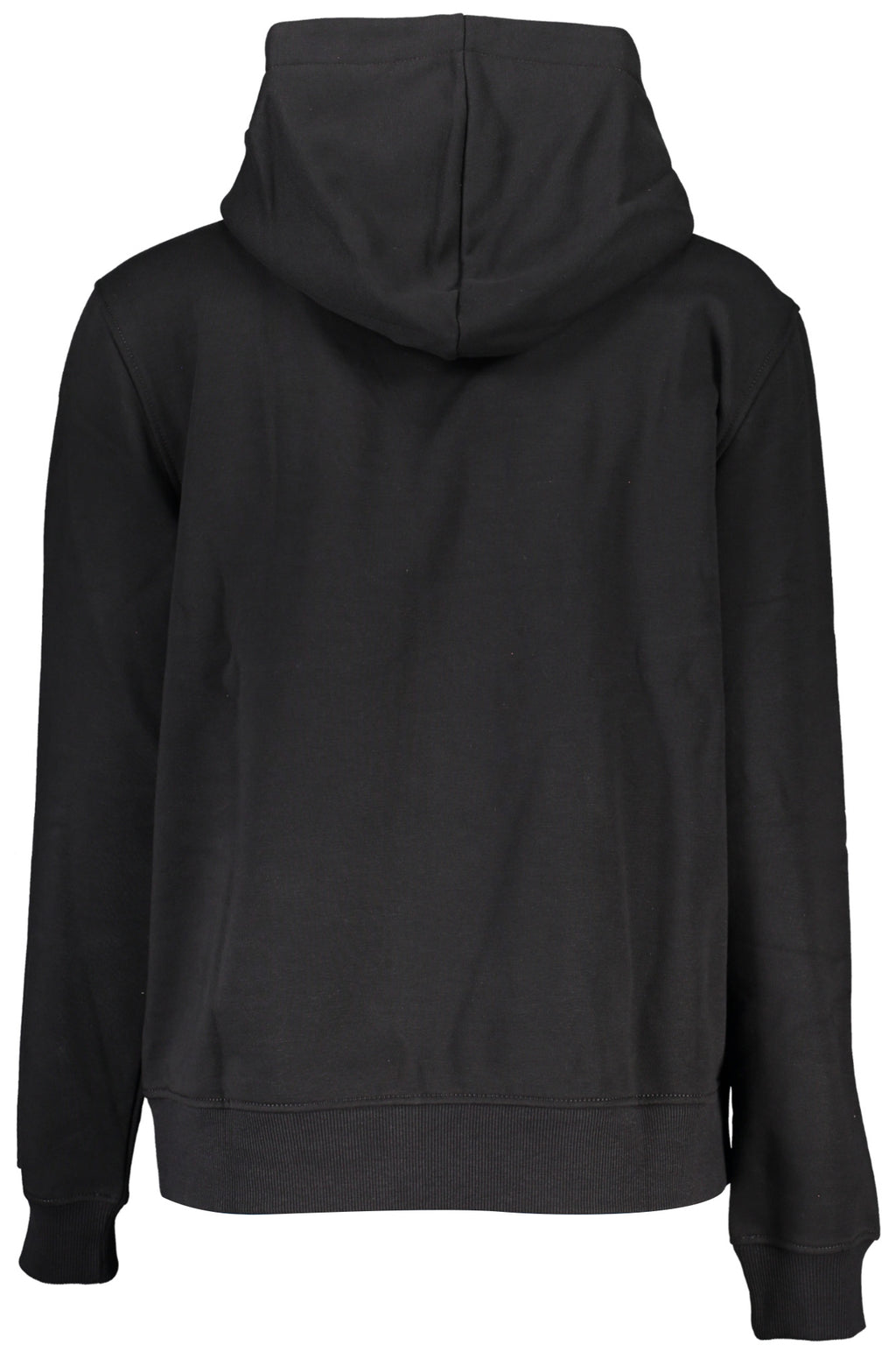 CALVIN KLEIN WOMEN'S BLACK ZIP-UP SWEATSHIRT 