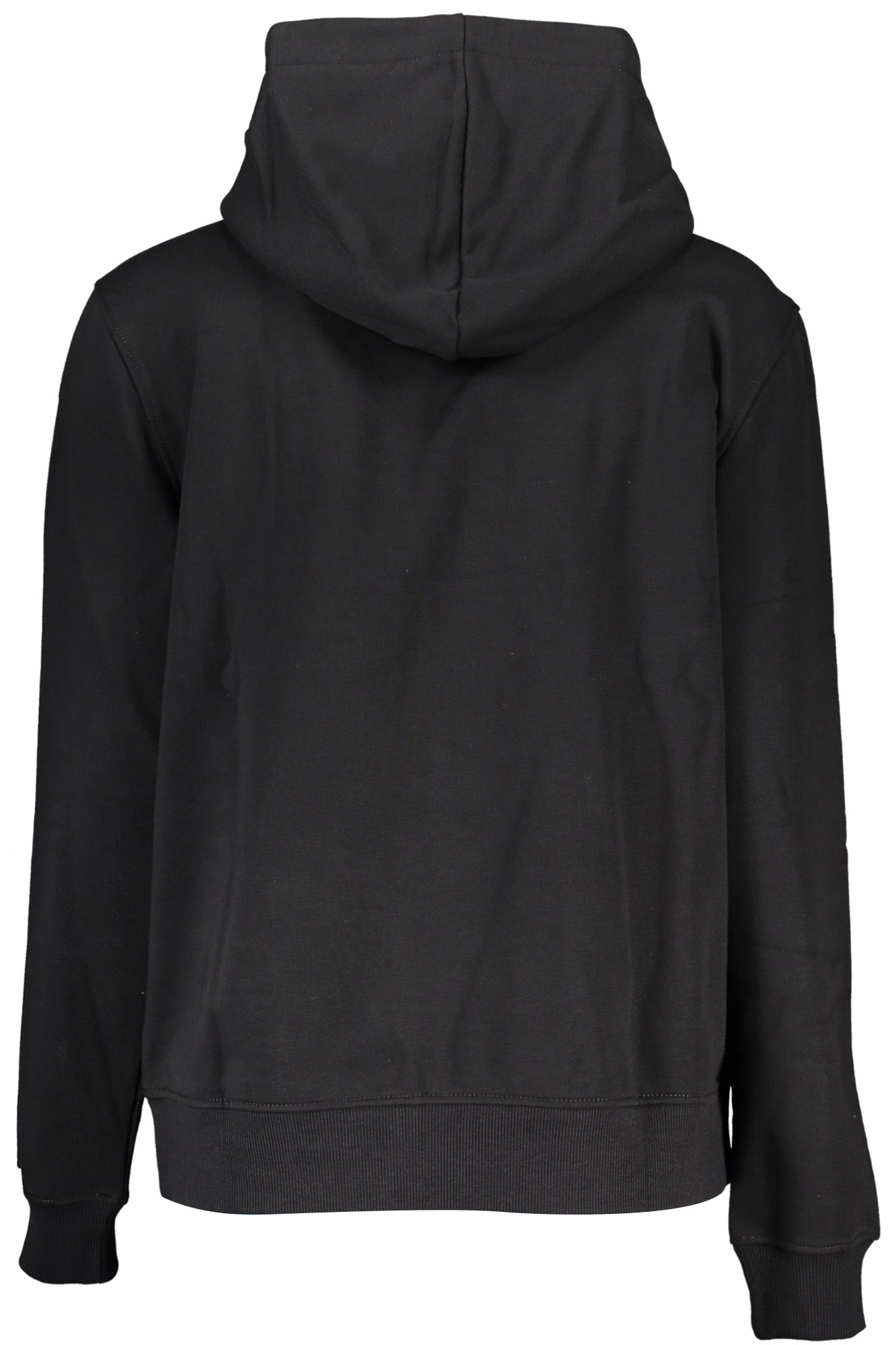 CALVIN KLEIN WOMEN'S BLACK ZIP-UP SWEATSHIRT 