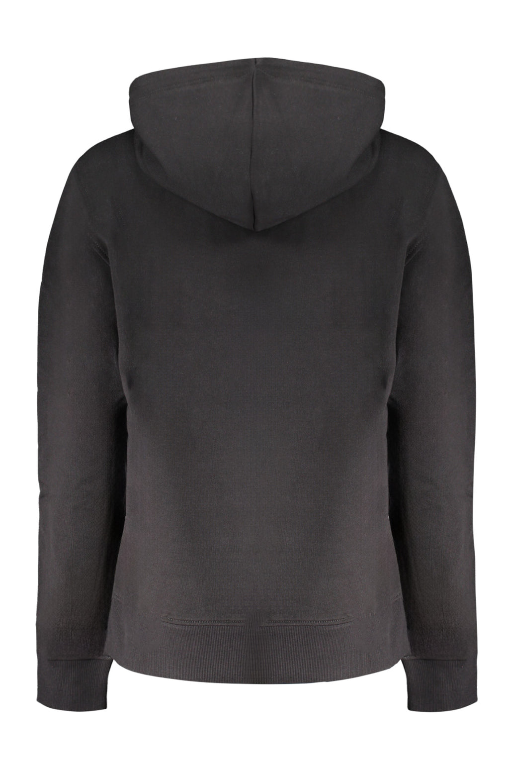 CALVIN KLEIN WOMEN'S BLACK ZIP-UP SWEATSHIRT 
