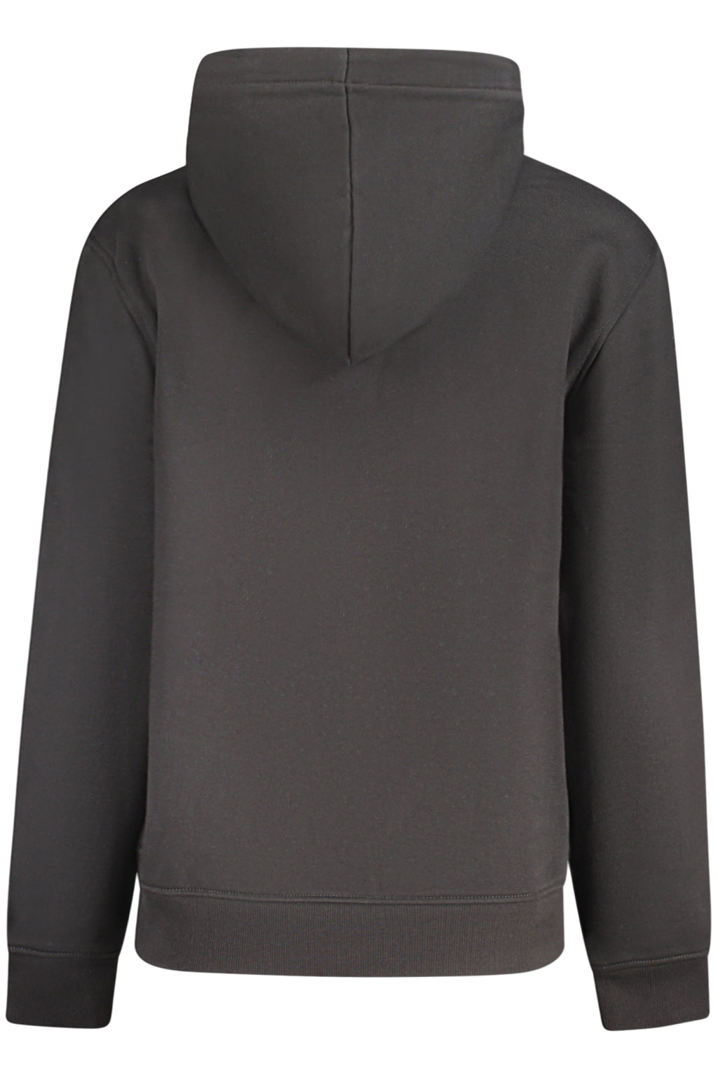 CALVIN KLEIN WOMEN'S BLACK ZIP-UP SWEATSHIRT 