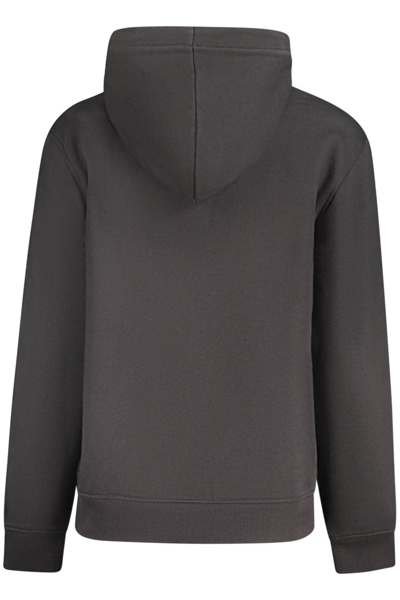 CALVIN KLEIN WOMEN'S BLACK ZIP-UP SWEATSHIRT 