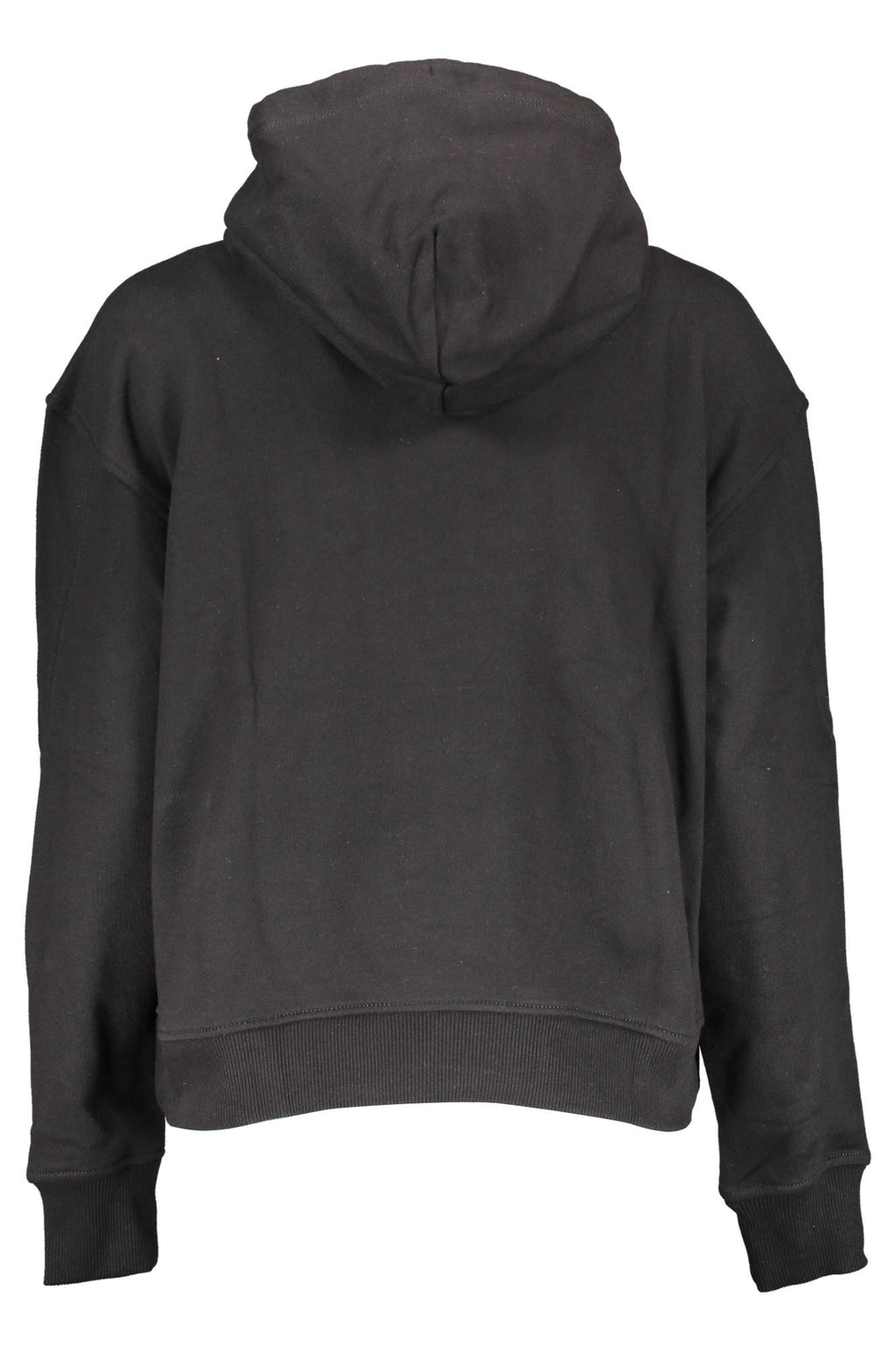CALVIN KLEIN WOMEN'S BLACK ZIP-UP SWEATSHIRT 