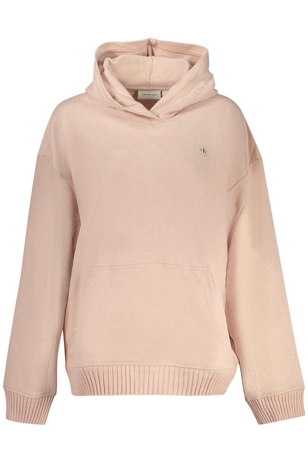 CALVIN KLEIN WOMEN'S PINK ZIP-UP SWEATSHIRT 