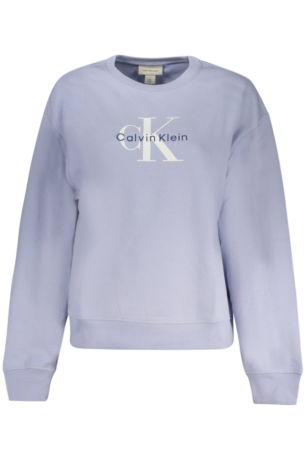 CALVIN KLEIN WOMEN'S PURPLE ZIP-UP SWEATSHIRT 