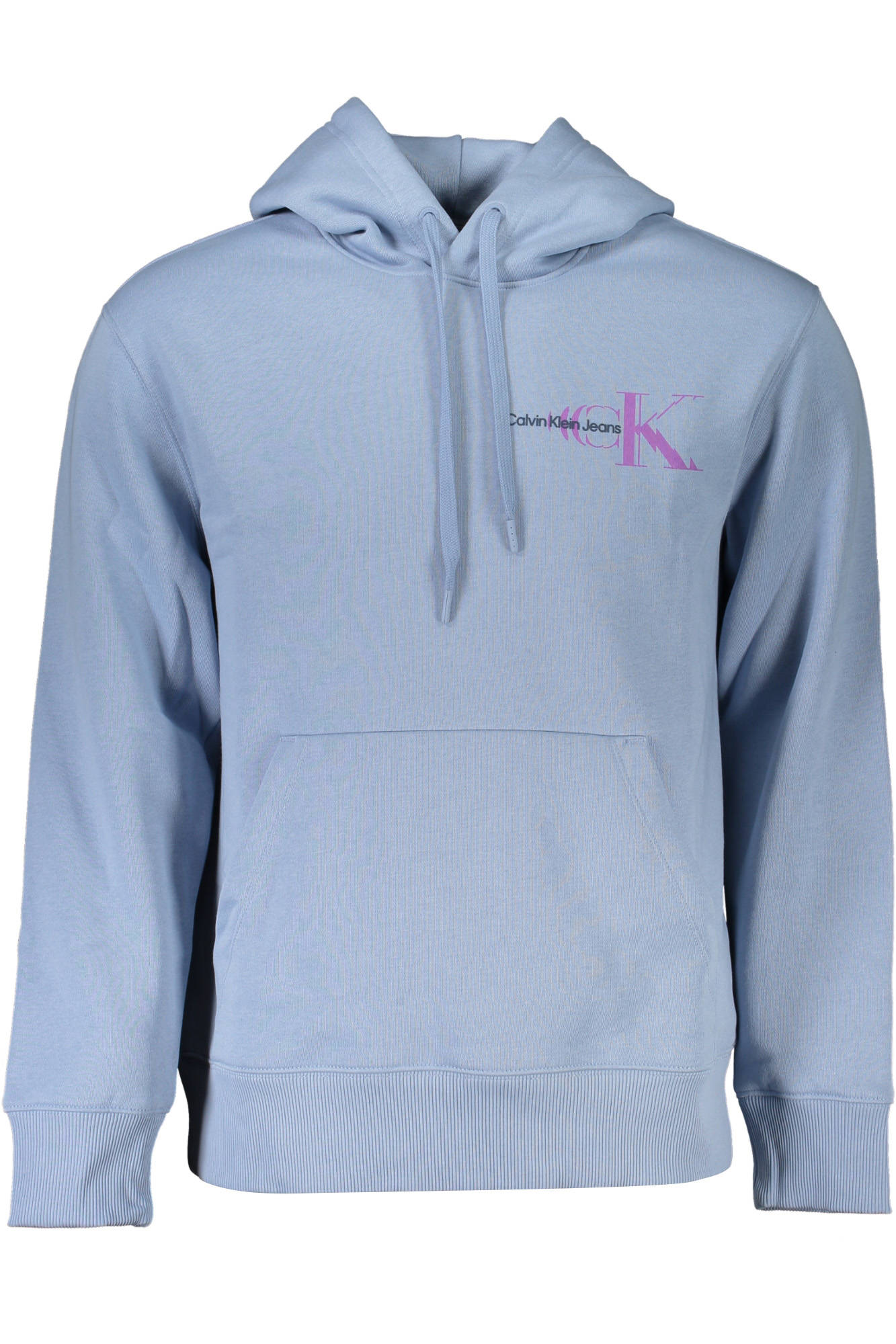 CALVIN KLEIN MEN'S ZIP-UP SWEATSHIRT, BLUE 