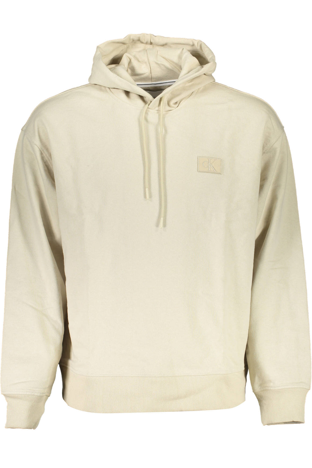 CALVIN KLEIN MEN'S ZIP-UP SWEATSHIRT, BEIGE 