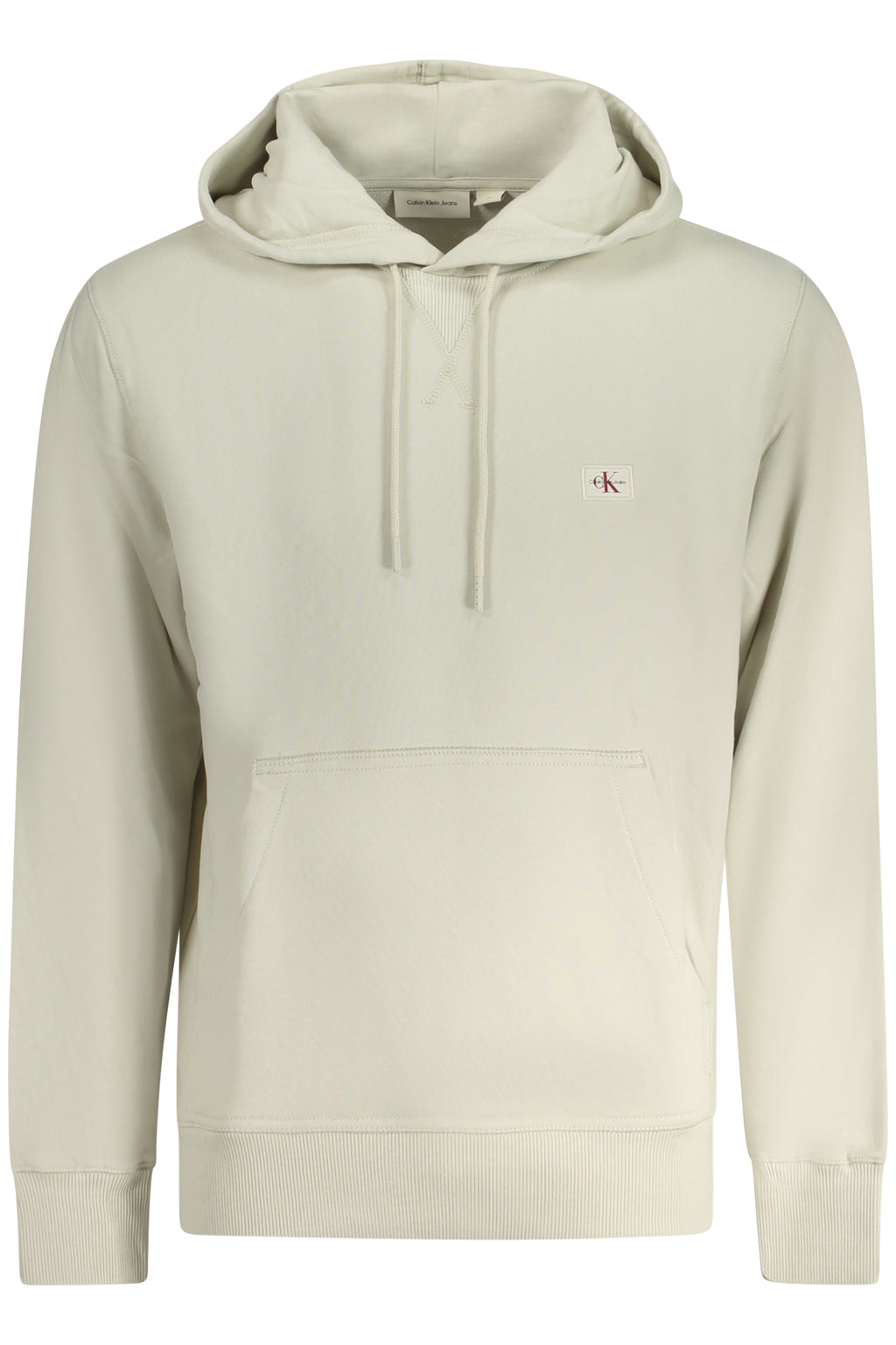 CALVIN KLEIN MEN'S ZIP-UP SWEATSHIRT, BEIGE 