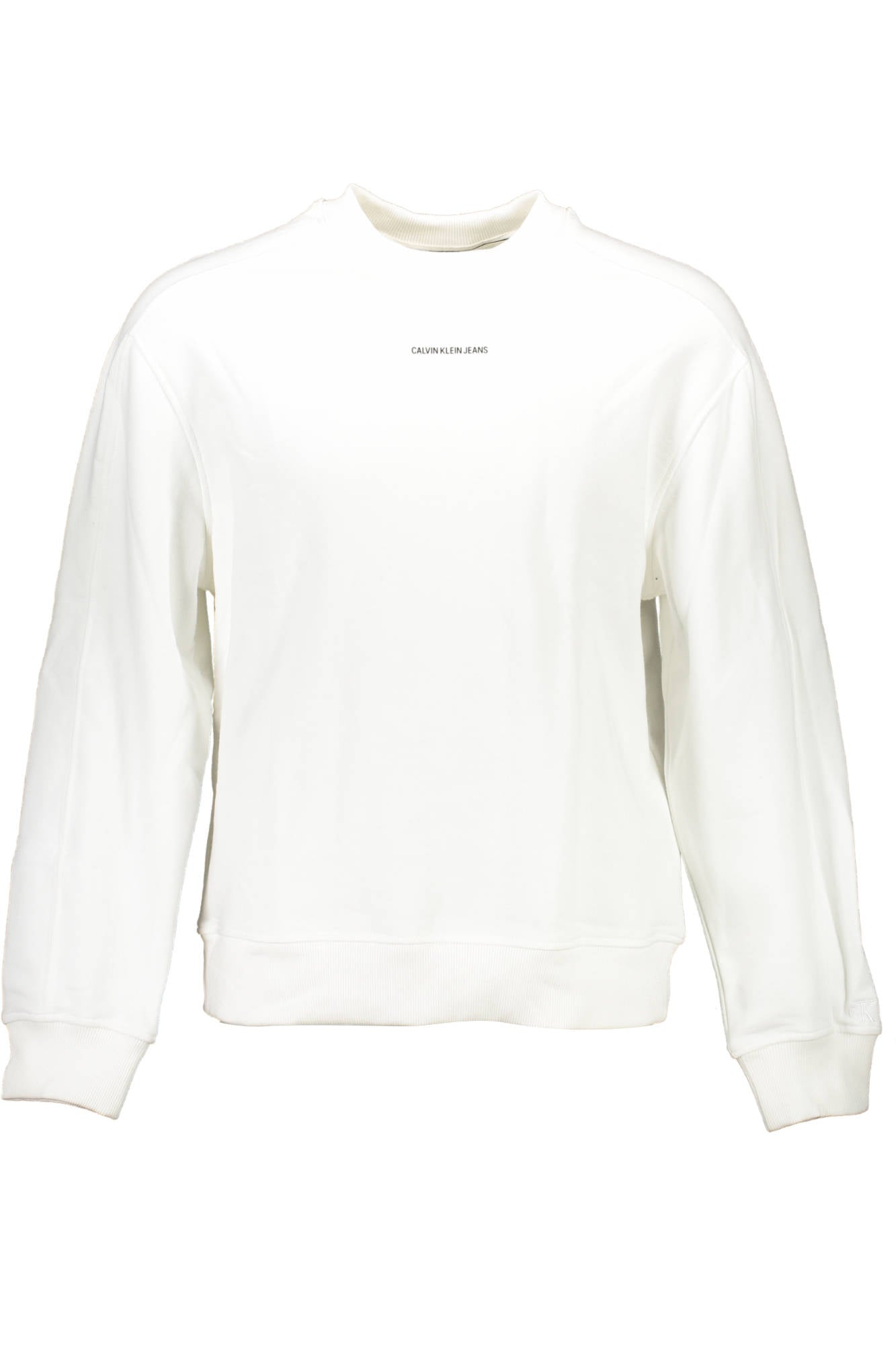 CALVIN KLEIN MEN'S ZIP-UP SWEATSHIRT WHITE 