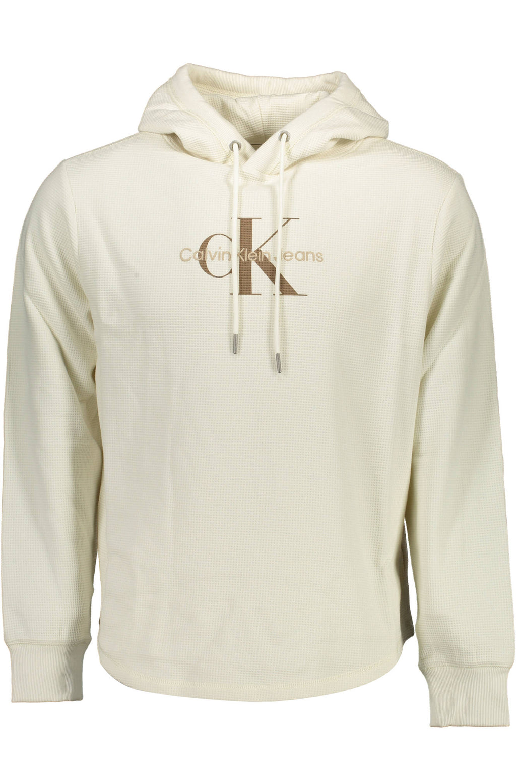 CALVIN KLEIN MEN'S ZIP-UP SWEATSHIRT WHITE 