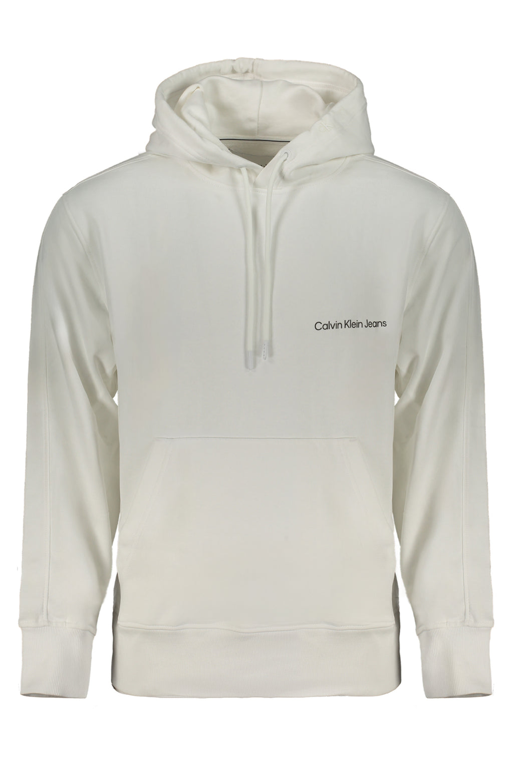 CALVIN KLEIN FELPA SENZA ZIP UOMO BIANCO