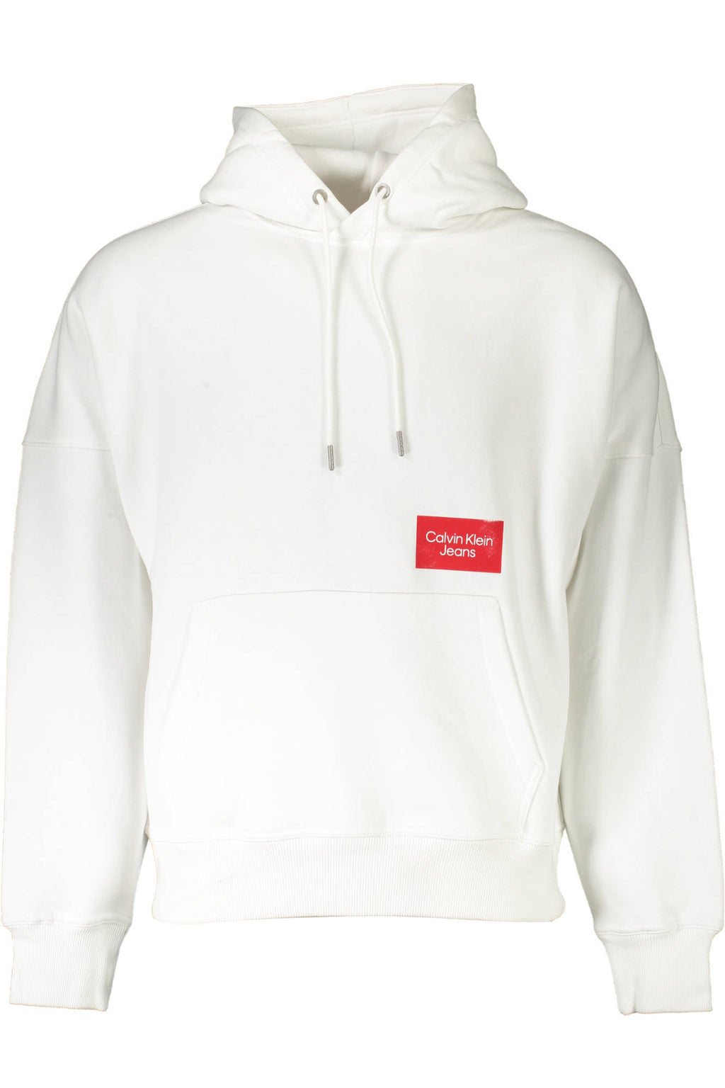CALVIN KLEIN MEN'S ZIP-UP SWEATSHIRT WHITE 