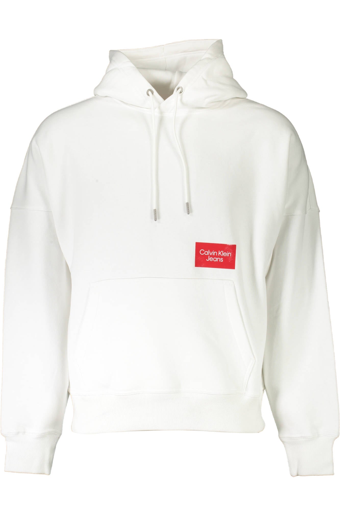CALVIN KLEIN MEN'S ZIP-UP SWEATSHIRT WHITE 
