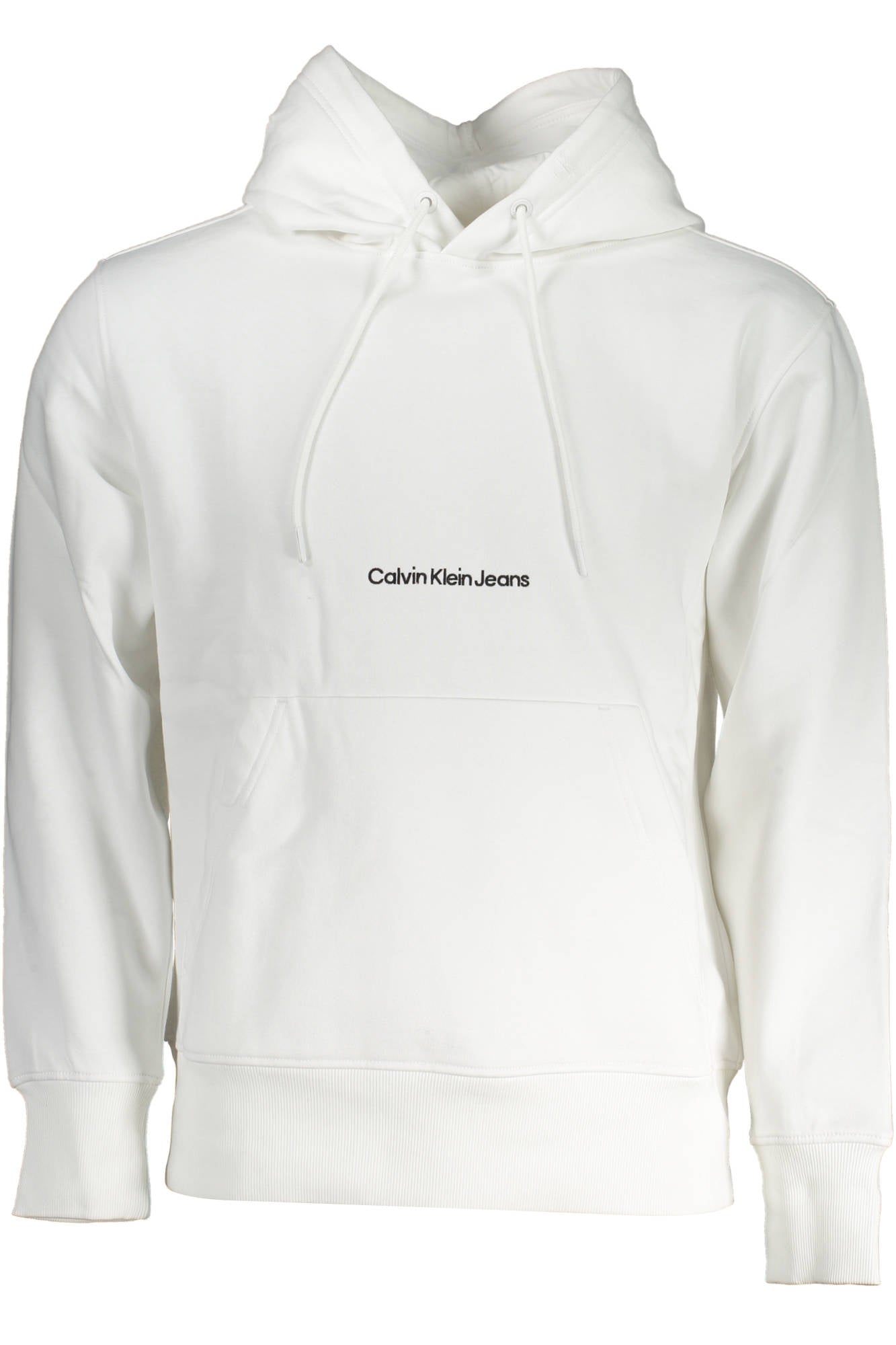 CALVIN KLEIN MEN'S ZIP-UP SWEATSHIRT WHITE 