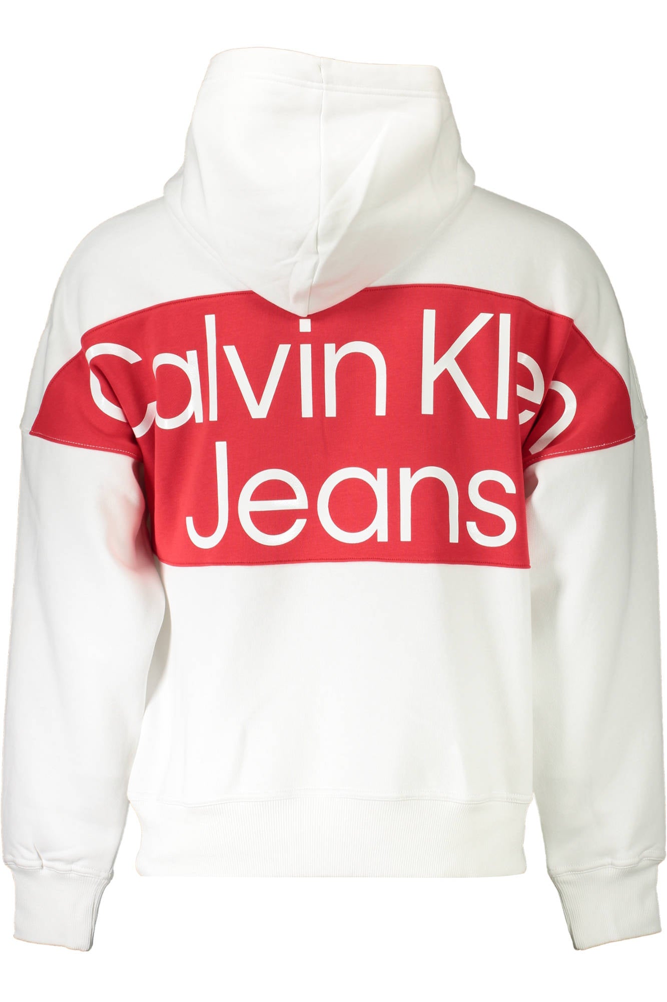 CALVIN KLEIN MEN'S ZIP-UP SWEATSHIRT WHITE 