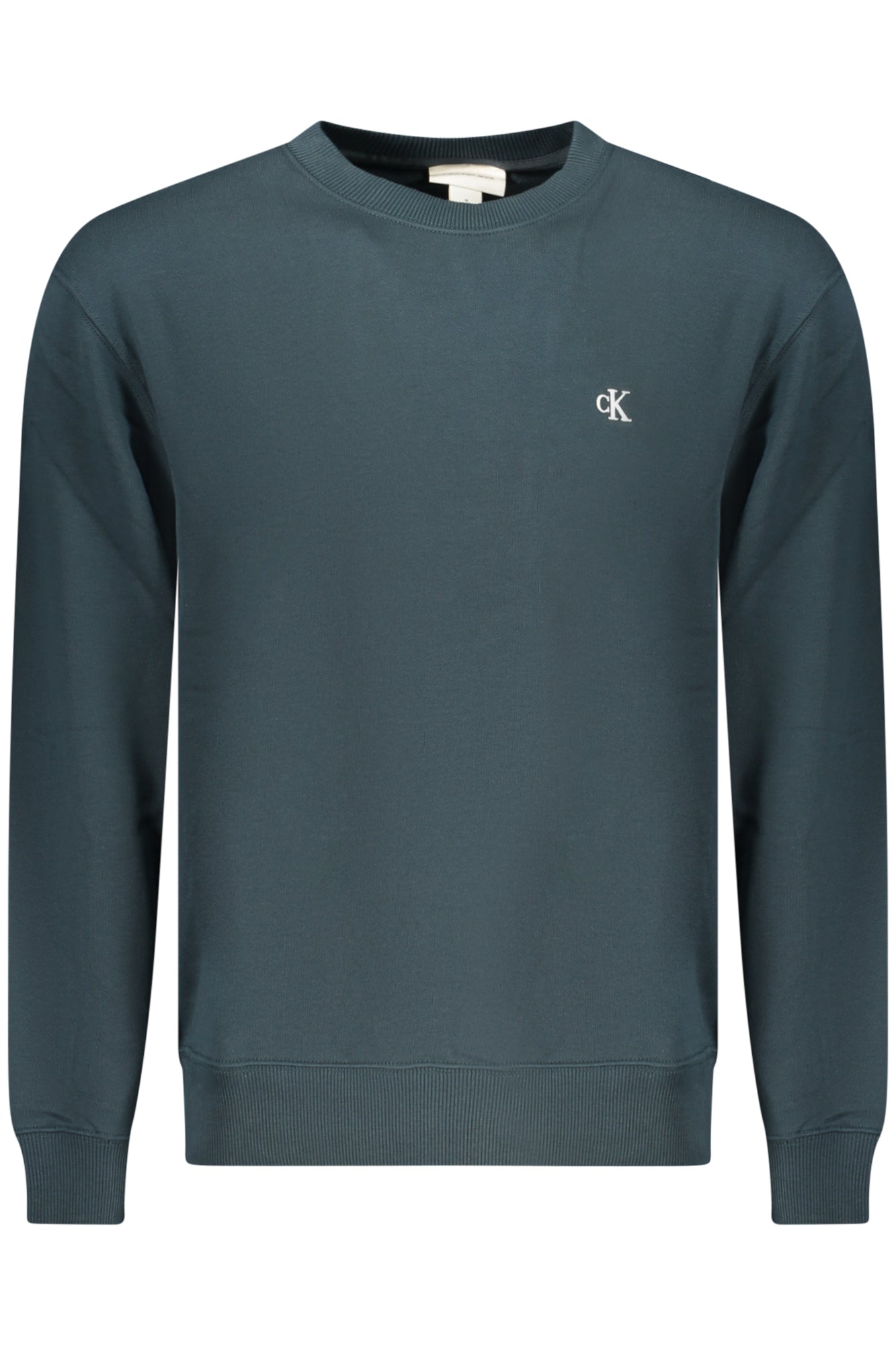 SUDADERA AZUL CON CREMALLERA DE CALVIN KLEIN PARA HOMBRE 
