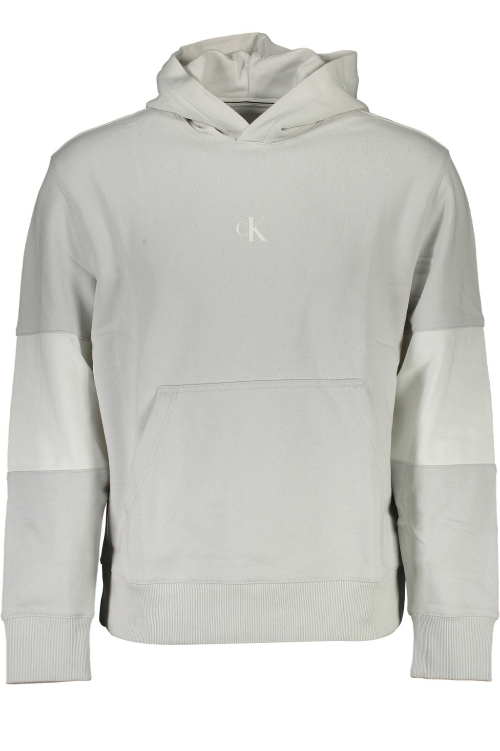 CALVIN KLEIN MEN'S GRAY ZIP-UP SWEATSHIRT 