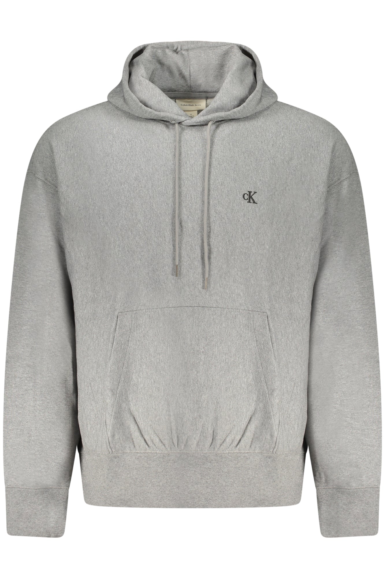 CALVIN KLEIN MEN'S GRAY ZIP-UP SWEATSHIRT