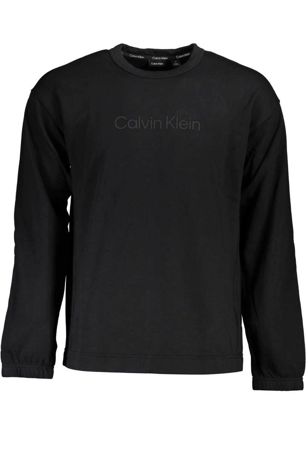 CALVIN KLEIN FELPA SENZA ZIP UOMO NERO