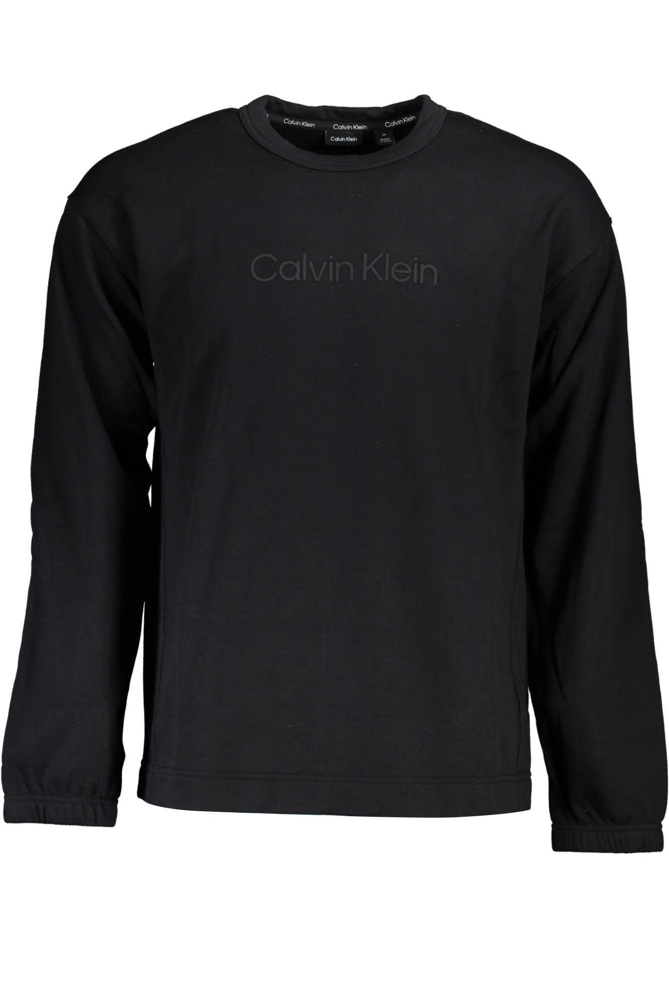 CALVIN KLEIN FELPA SENZA ZIP UOMO NERO