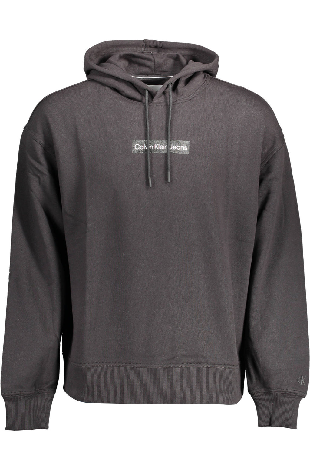 CALVIN KLEIN MEN'S BLACK ZIP-UP SWEATSHIRT 