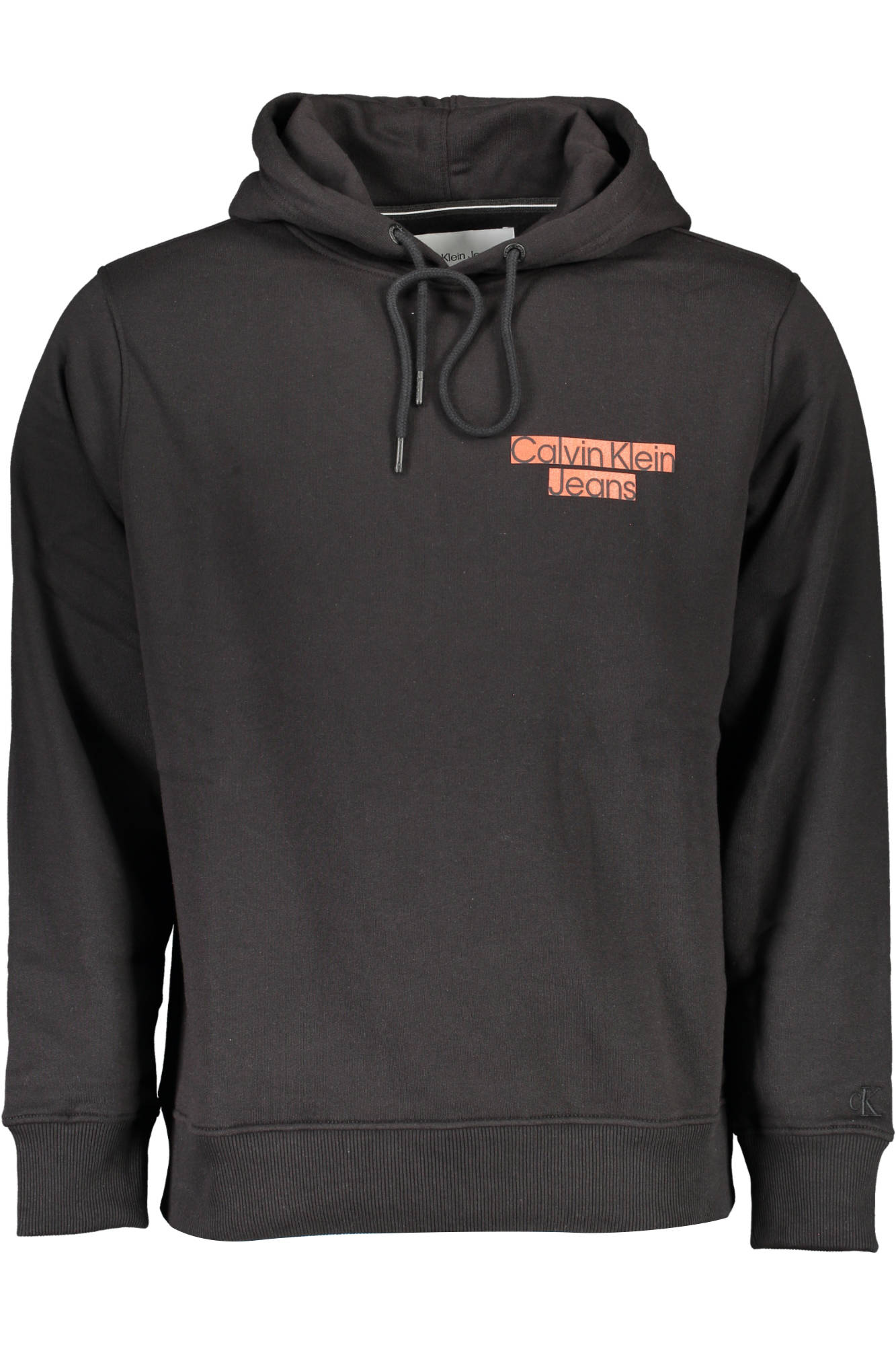 CALVIN KLEIN MEN'S BLACK ZIP-UP SWEATSHIRT 